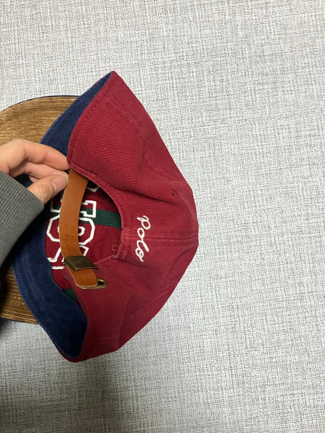 Polo 폴로랄프로렌 올드스쿨아메카지 투톤 스냅백 볼캡모자 상품이미지4