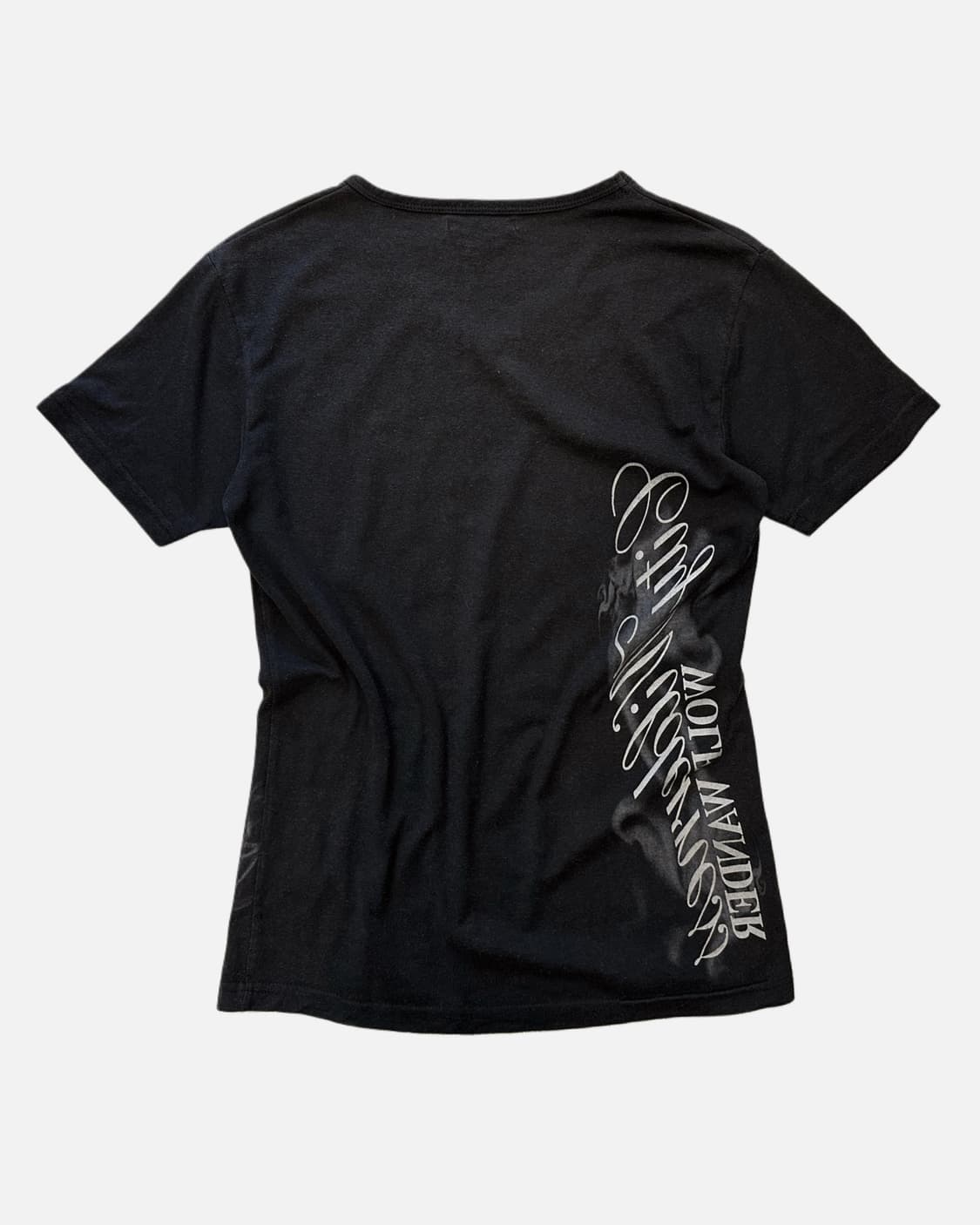 CLASH AHEAD smoke lettering v-neck t 상품이미지4