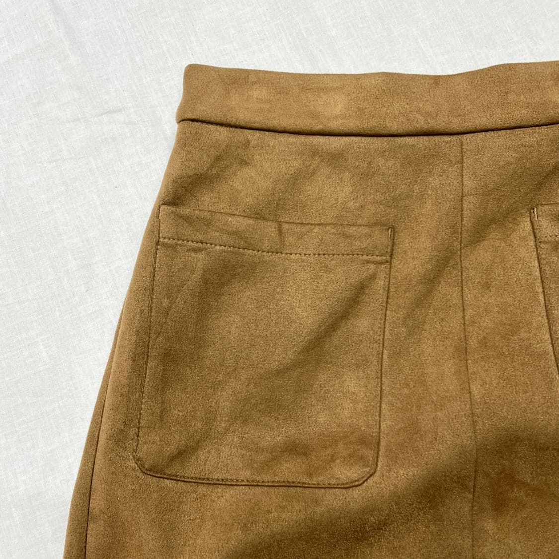 JPN 일본 빈티지 히피에스닉 가죽 롱 스커트 상품이미지5