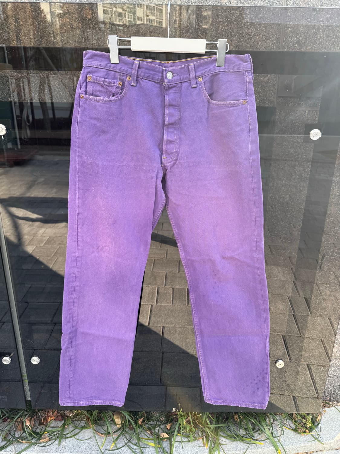 90s 리바이스 501 퍼플데님 상품이미지2