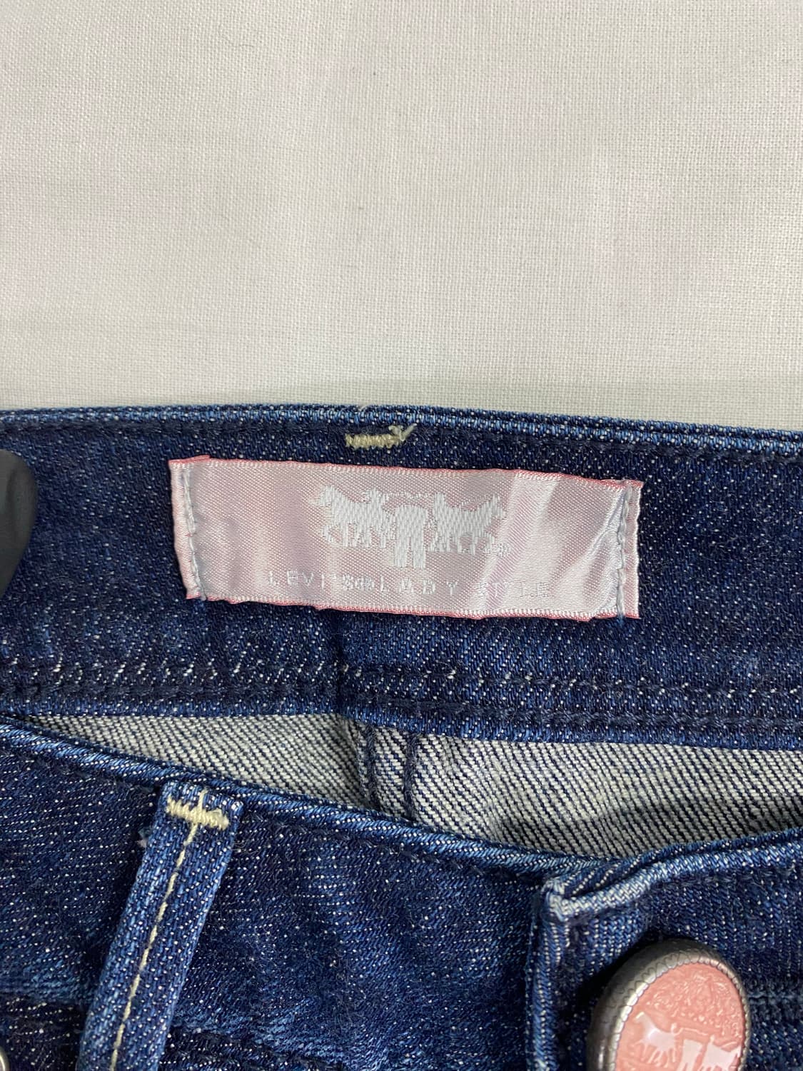 리바이스 레이디스타일 하트패턴 데님 스커트 26 상품이미지6