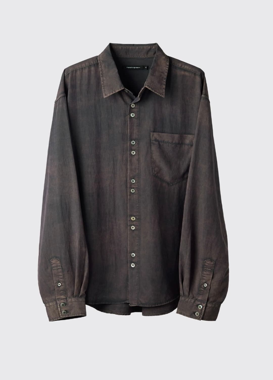 해칭룸 라나 셔츠 브라운 차콜 4사이즈 상품이미지1