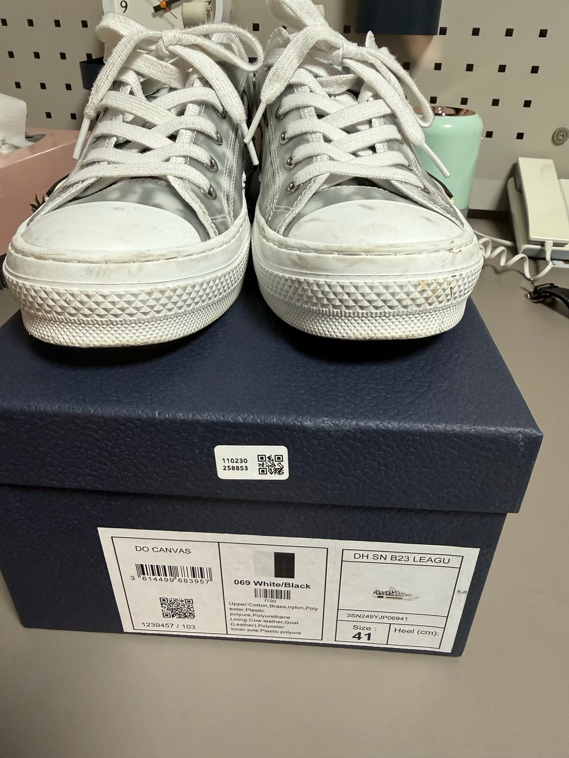 디올 오블리크 스니커즈 상품이미지4