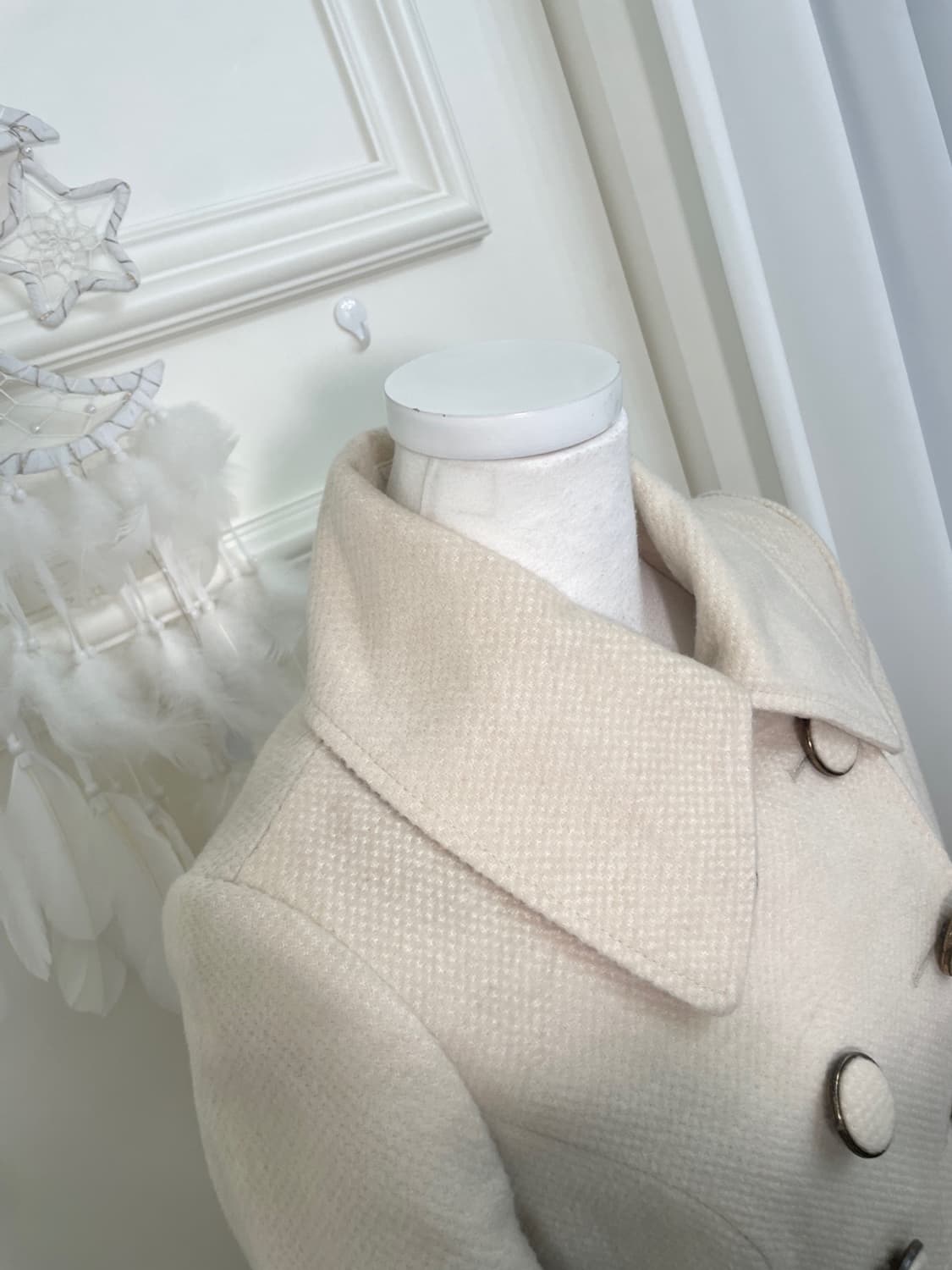 CECIL MCBEE pink ivory collar princess w 상품이미지8