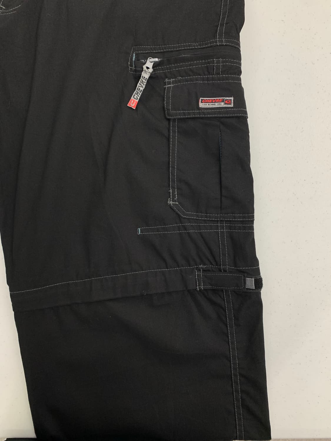 ~34 쉐브르 재패니즈 더블니 분리형 카고팬츠 상품이미지5