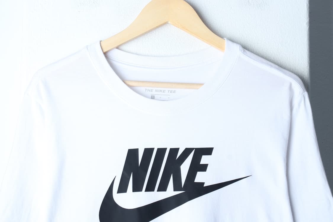(L-XL) 나이키 반팔 티셔츠 빅로고 화이트 올드스쿨-H32091 상품이미지3