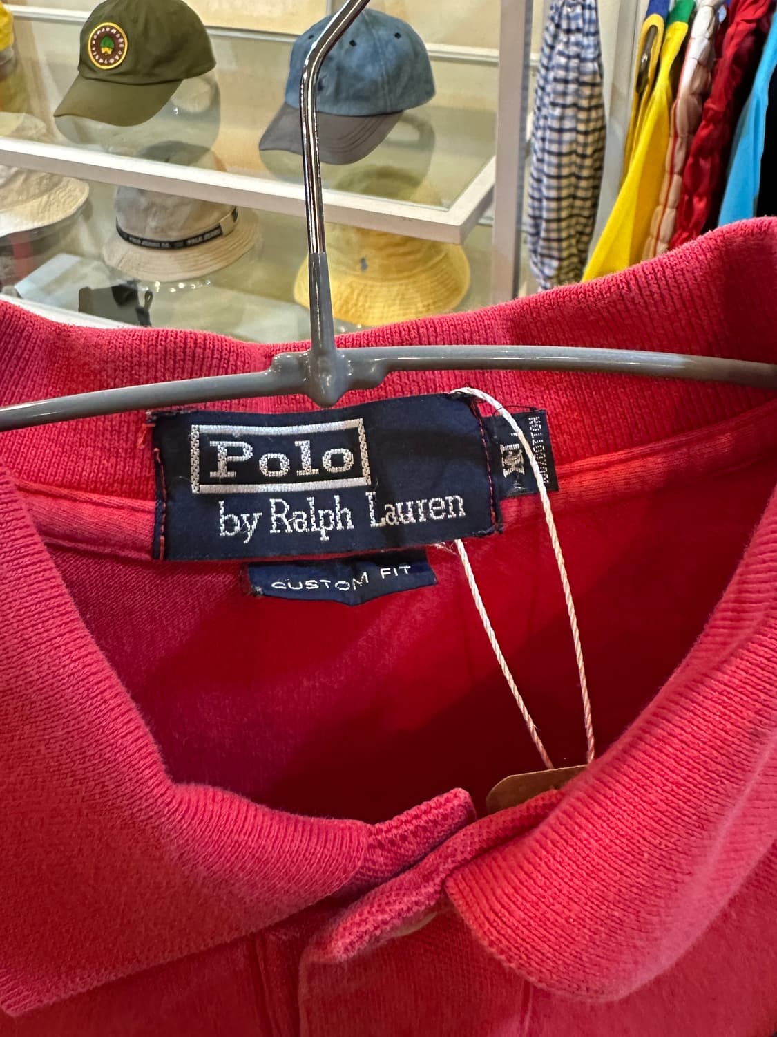 폴로 랄프로렌 빅포니 로고 반팔 카라티  레드 상품이미지4