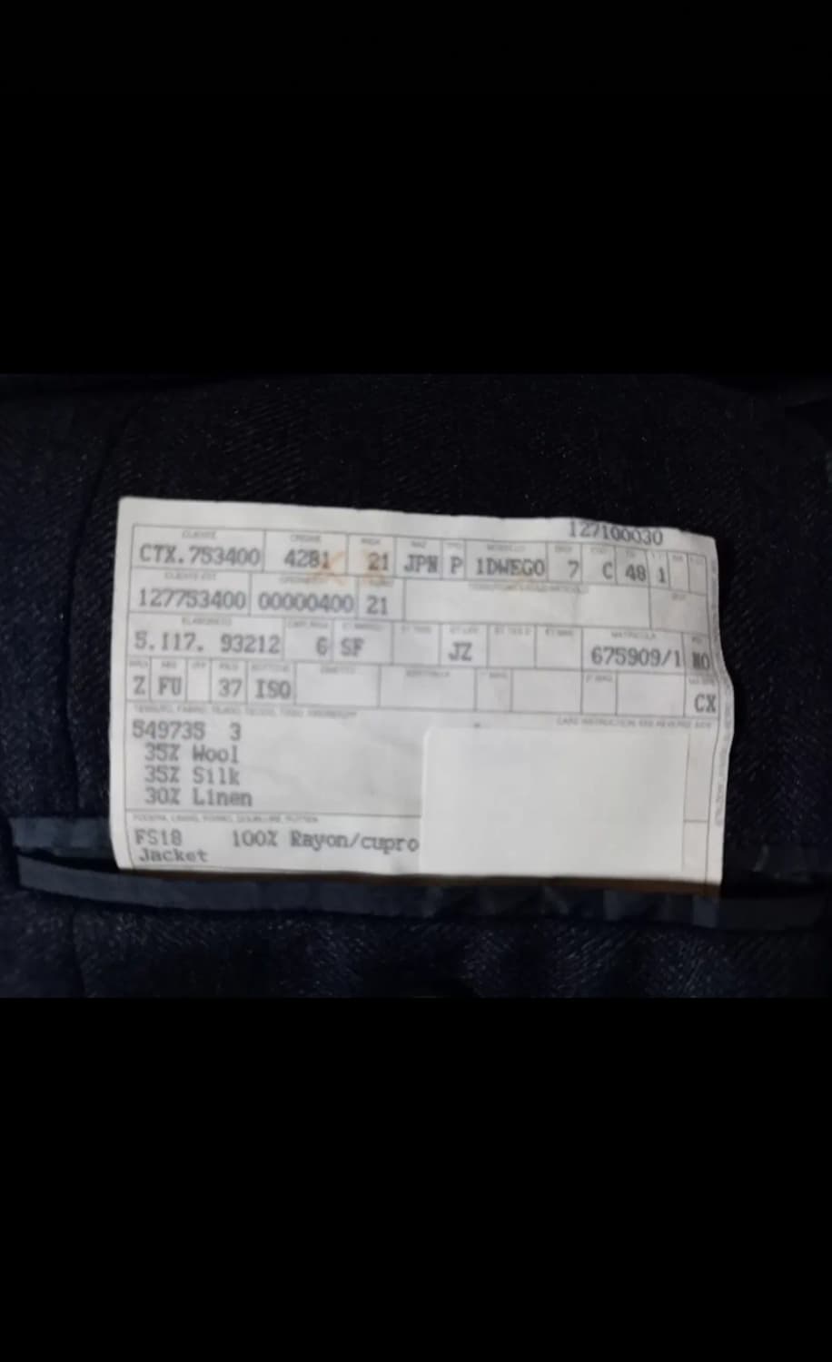 [판매] Ermenegildo Zegna 제냐 톰포드 네이비 블레이저 상품이미지8