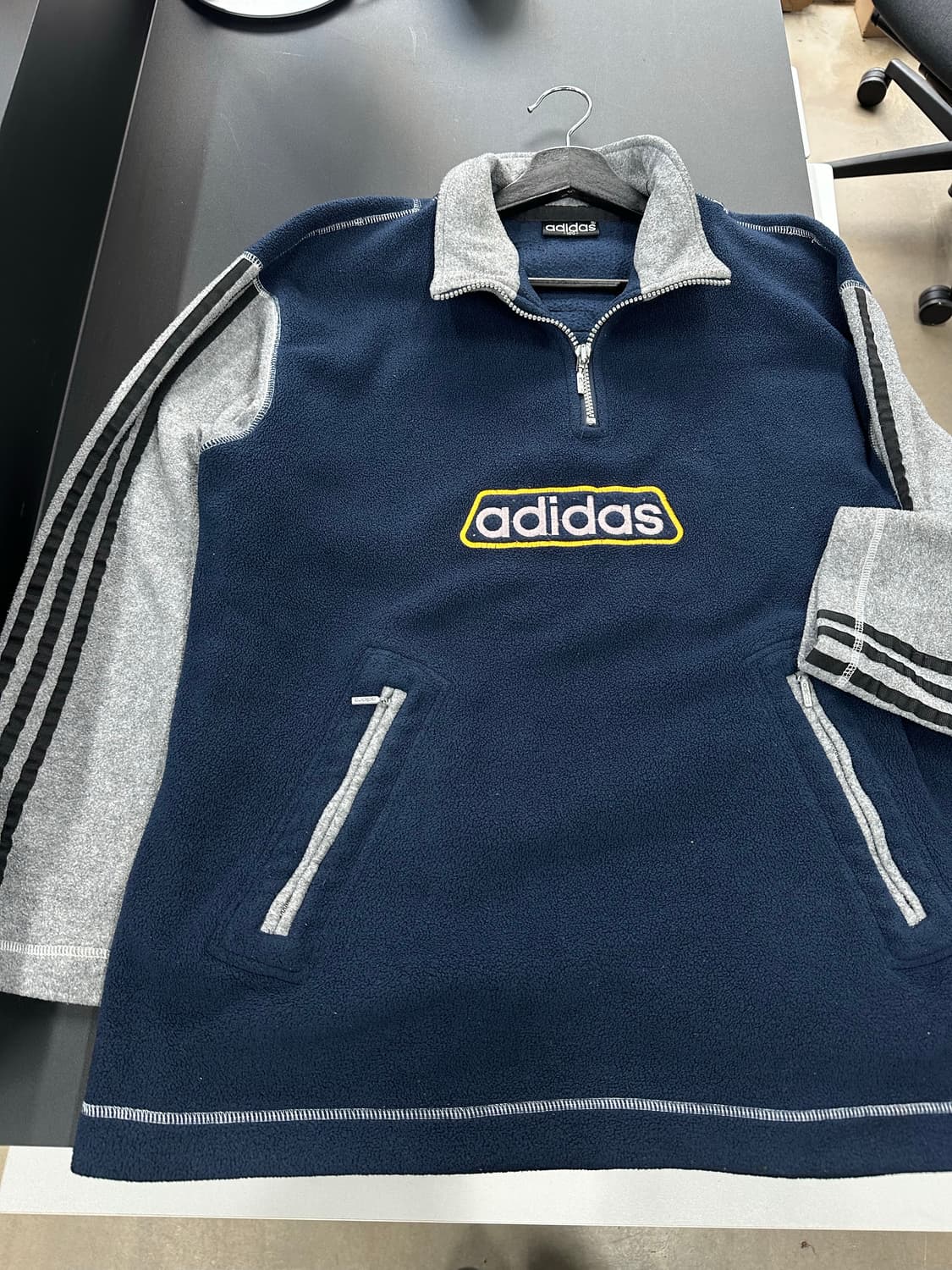  아디다스 90s 올드스쿨 플리스 아노락  상품이미지6