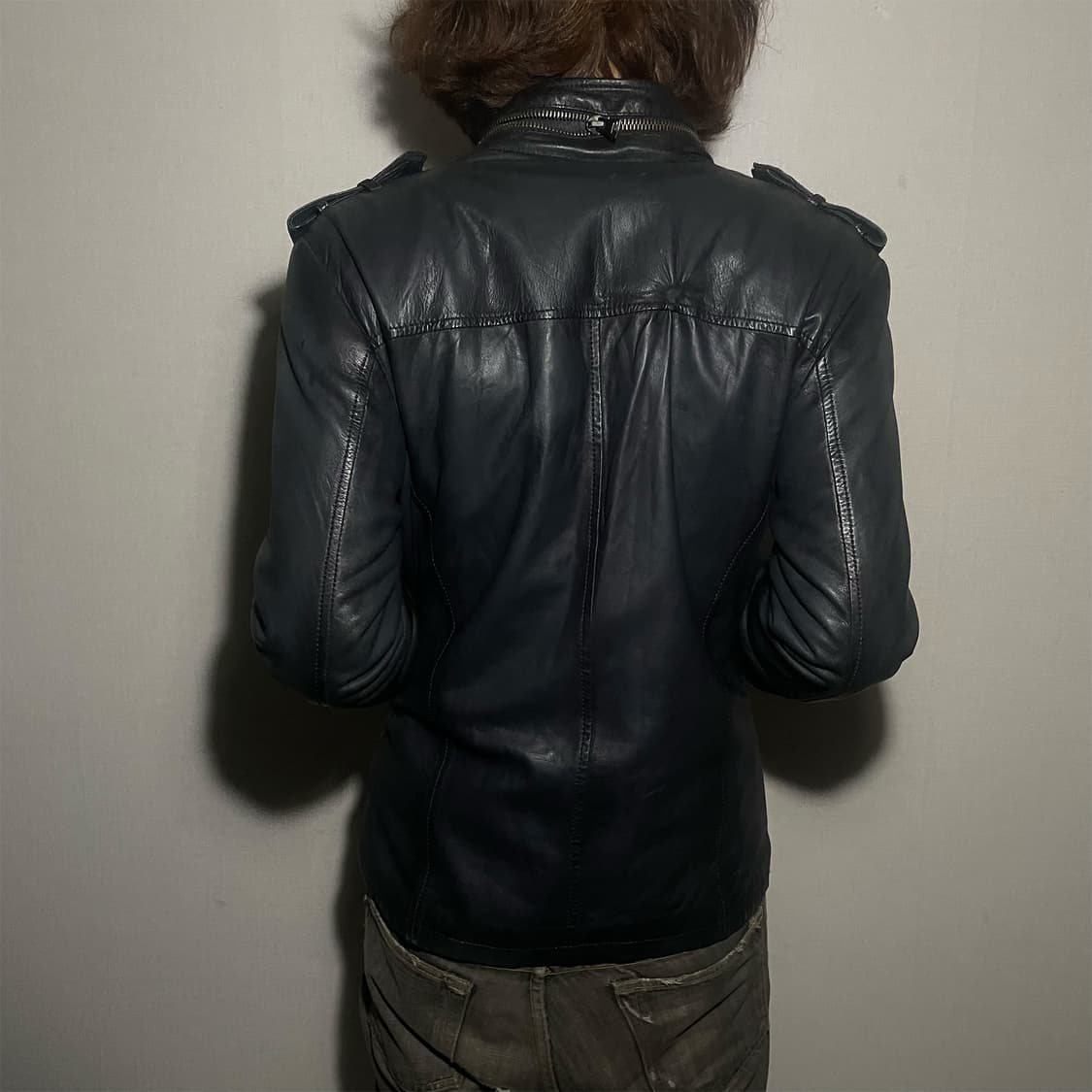 이탈리안 4포켓 필드 레더자켓 상품이미지9