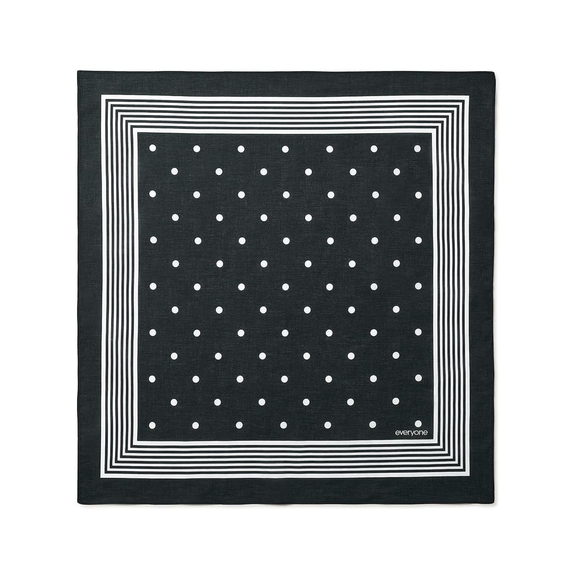 everyone 에브리원 / 폴카 도트 반다나 / 블랙 상품이미지1