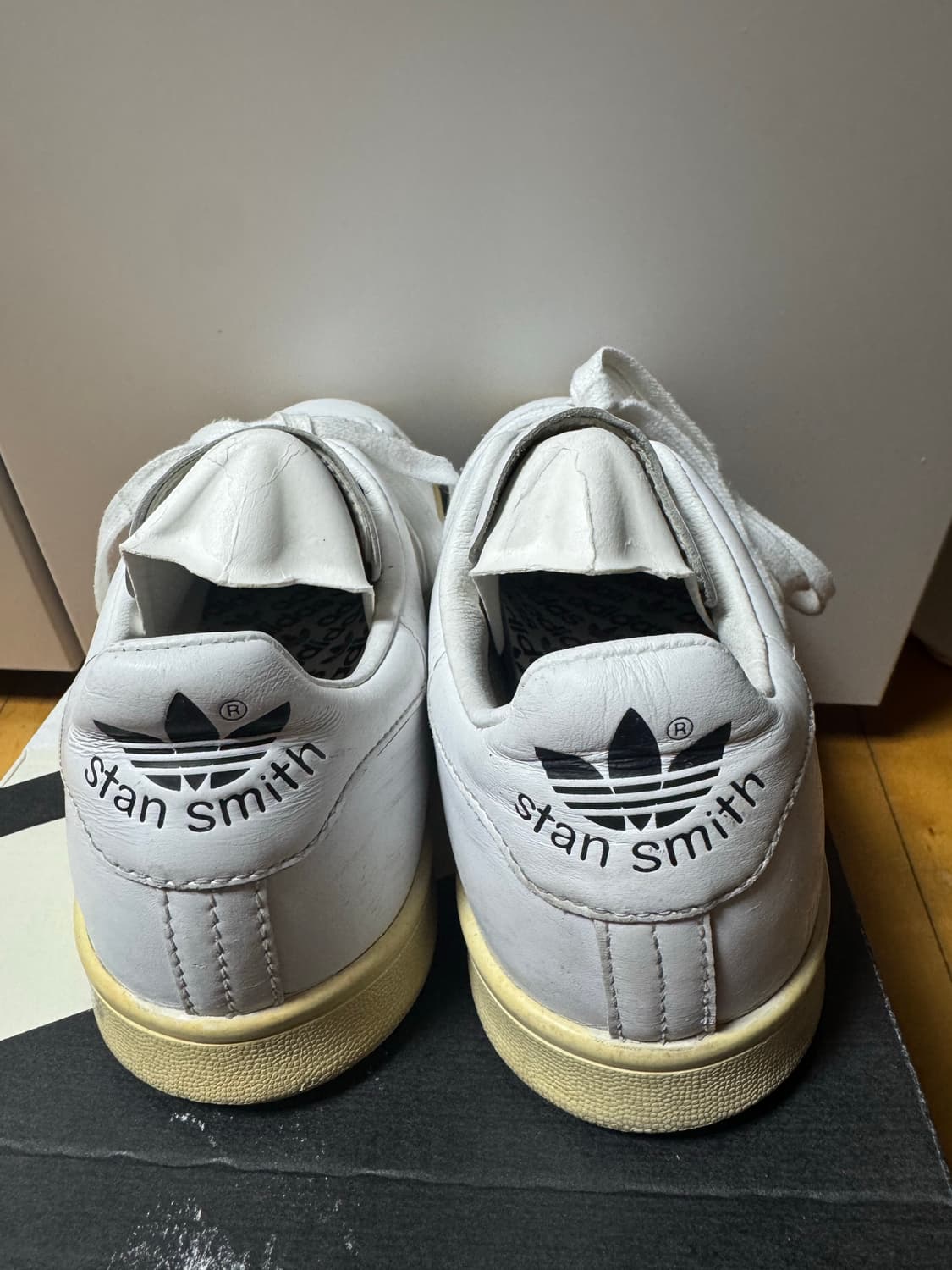 라프시몬스 스탠스미스 화이트 상품이미지5