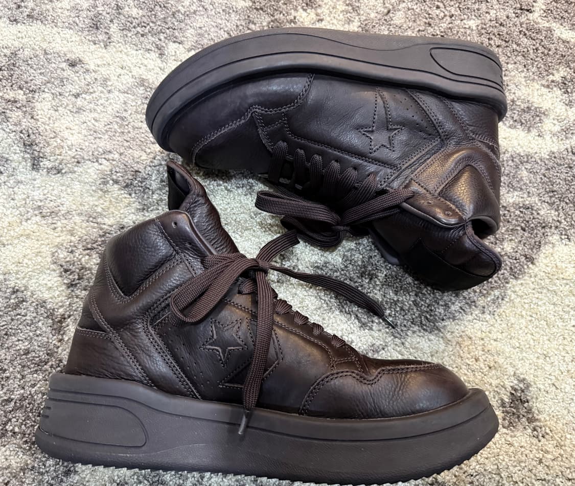 Rick Owens x Converse 릭오웬스 컨버스 터보웨폰 클레이 상품이미지5