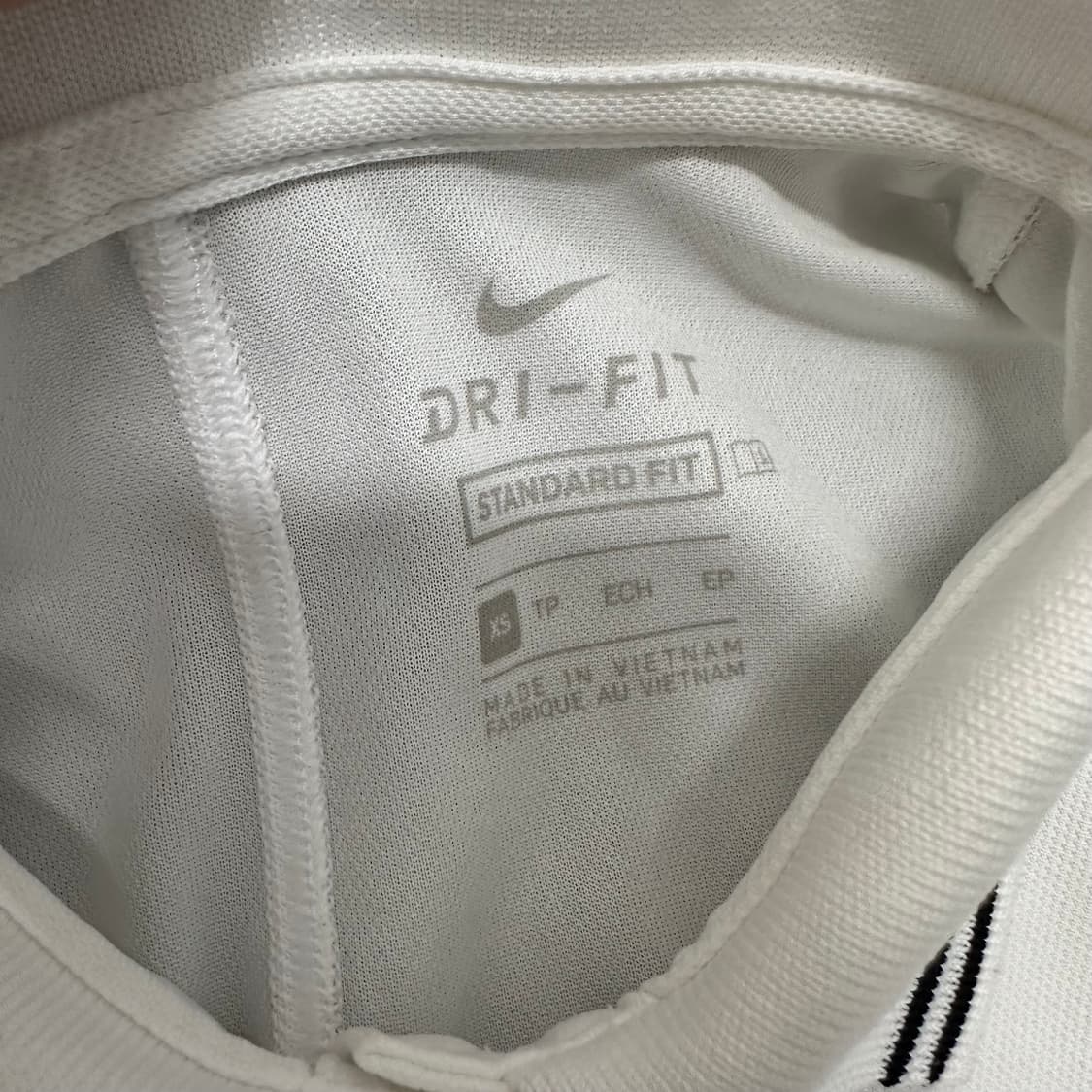 NIKE 나이키 드라이핏 여성 반팔티셔츠 화이트 XS 상품이미지4