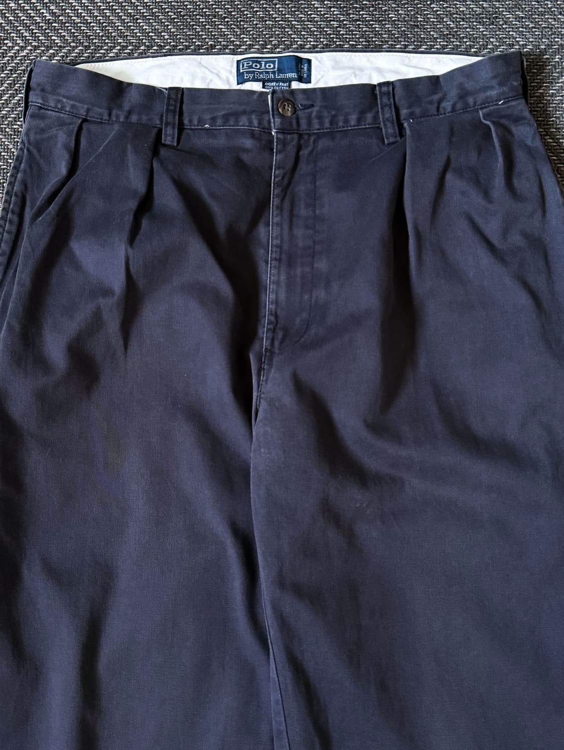(34) 폴로 랄프로렌 앤드류 워시드 더블 플리츠 치노 팬츠 상품이미지2