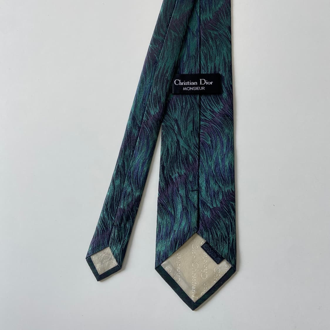 크리스찬 디올(Dior) 심플로고 명품 정품 넥타이 8.3cm 상품이미지3