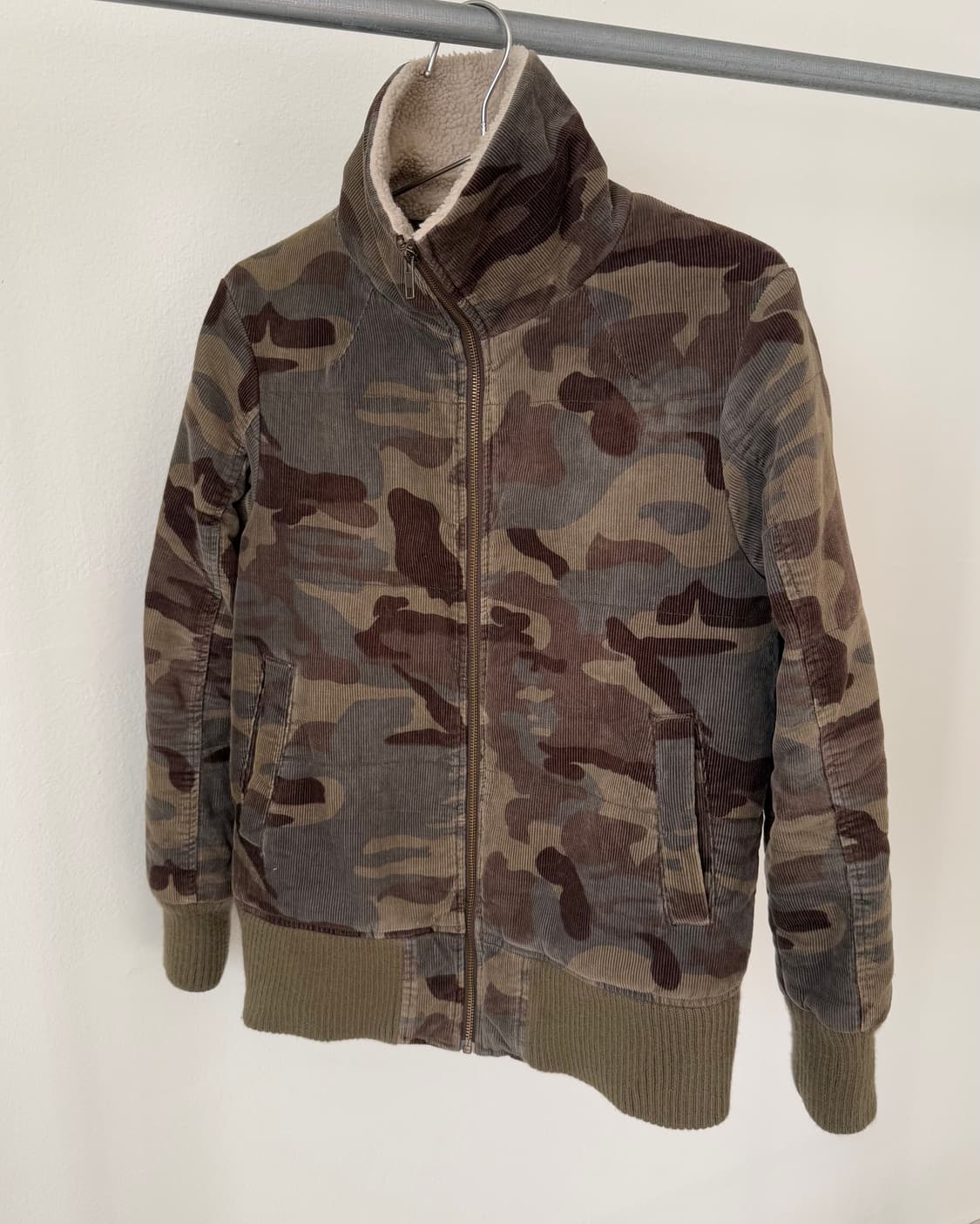 빈티지 카모 자켓 상품이미지3