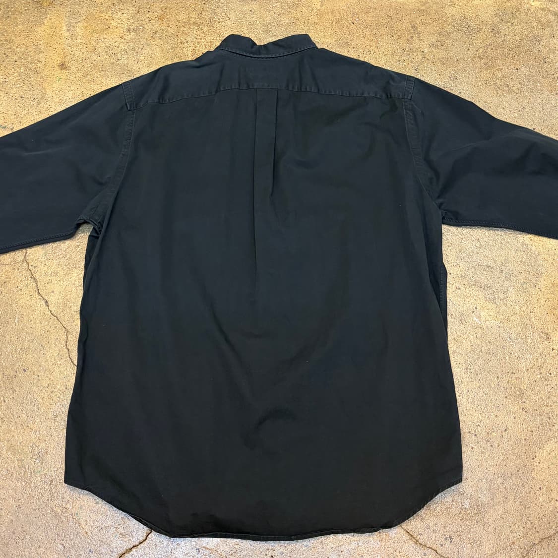 새상품급 00s 미국 빈티지 폴로랄프로렌 긴팔 검정 블랙셔츠 상품이미지7