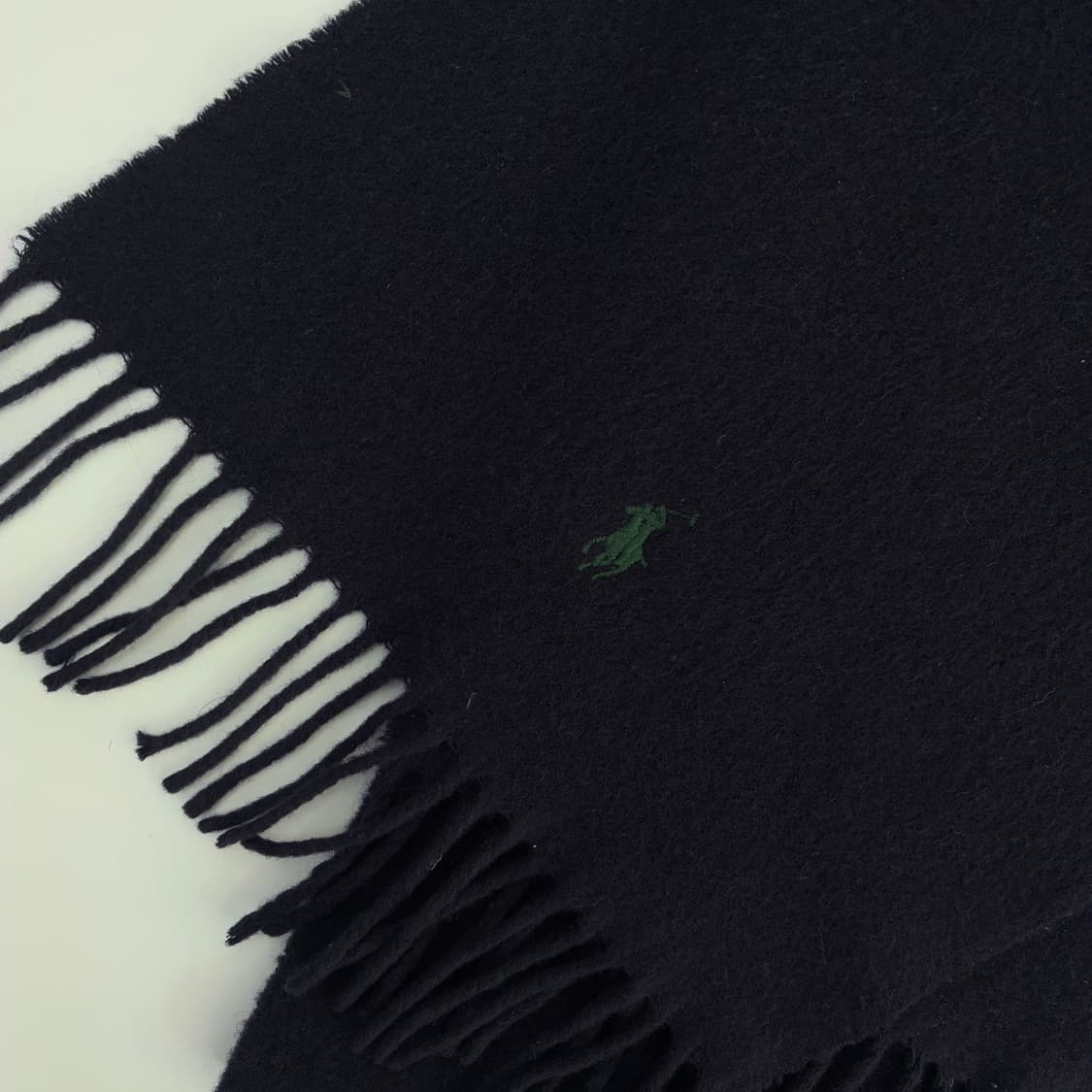 Polo 폴로랄프로렌 신형 네이비 램스울 머플러 상품이미지2