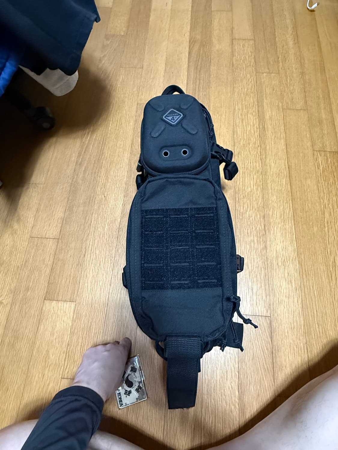 해저드4 플랜비 슬링백 블랙 상품이미지1