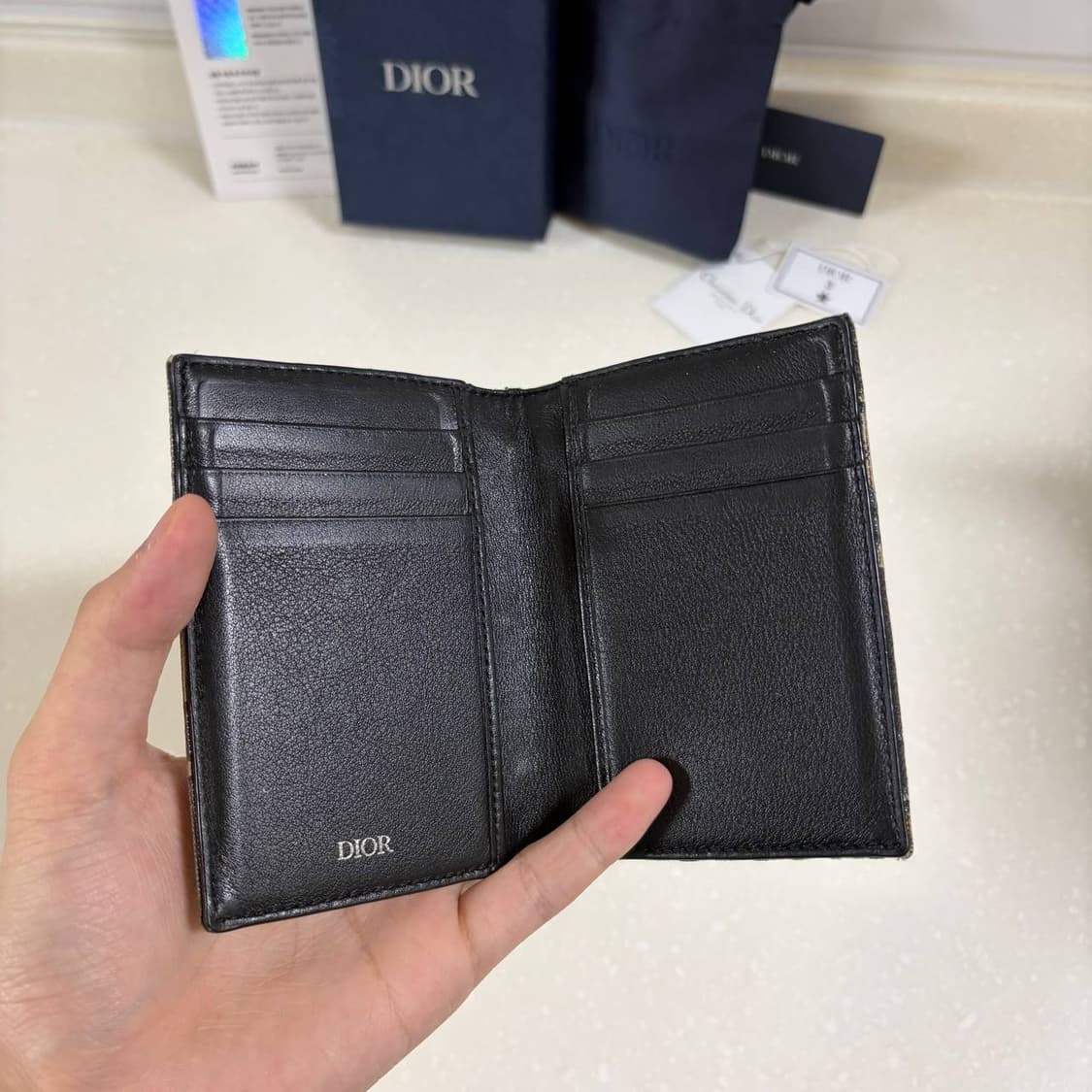 [크림판] 디올 오블리크 오거나이저 베이지 상품이미지5
