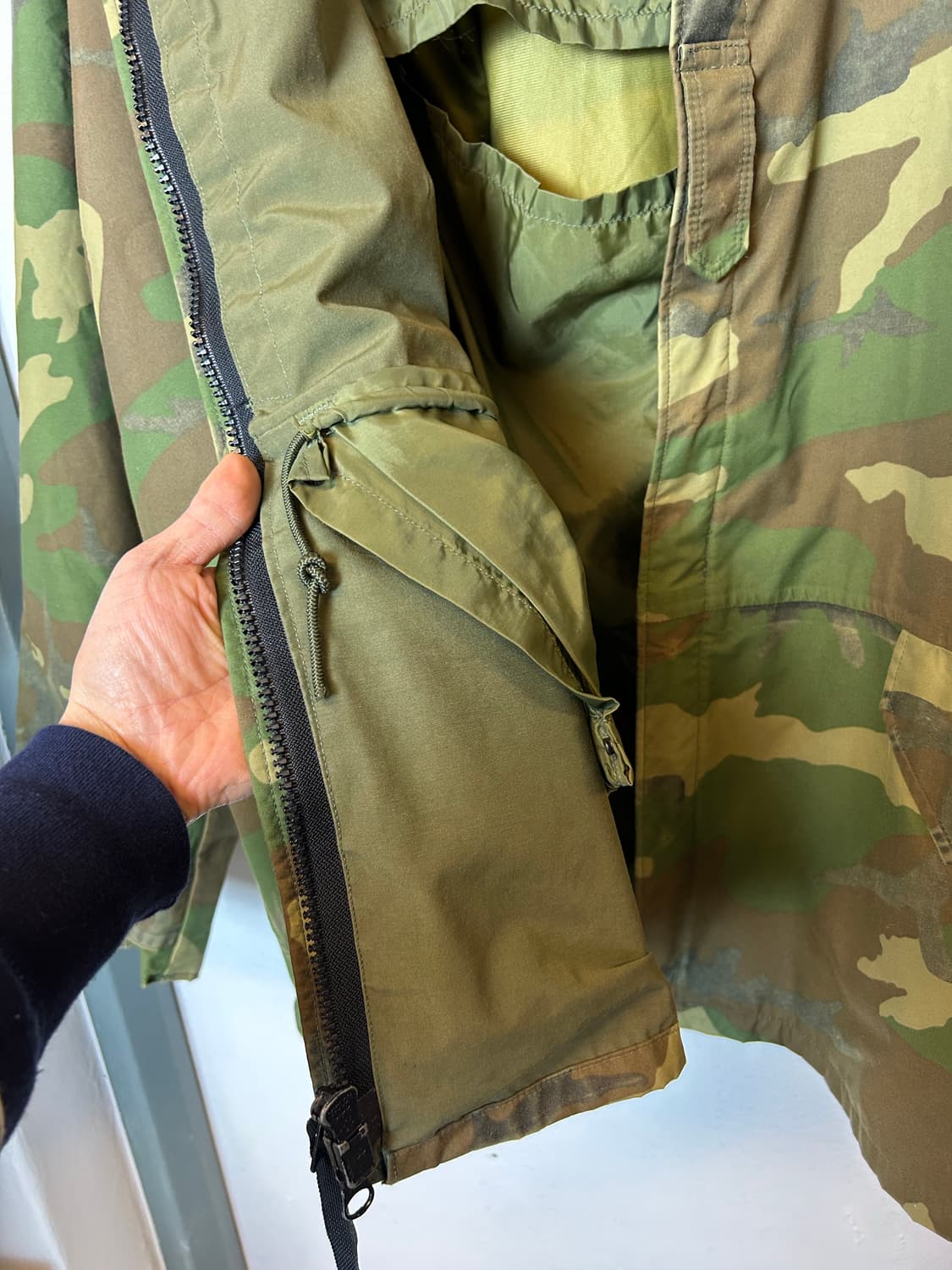 O083 미군 ECWCS GEN1 우드랜드 카모 파카 상품이미지8