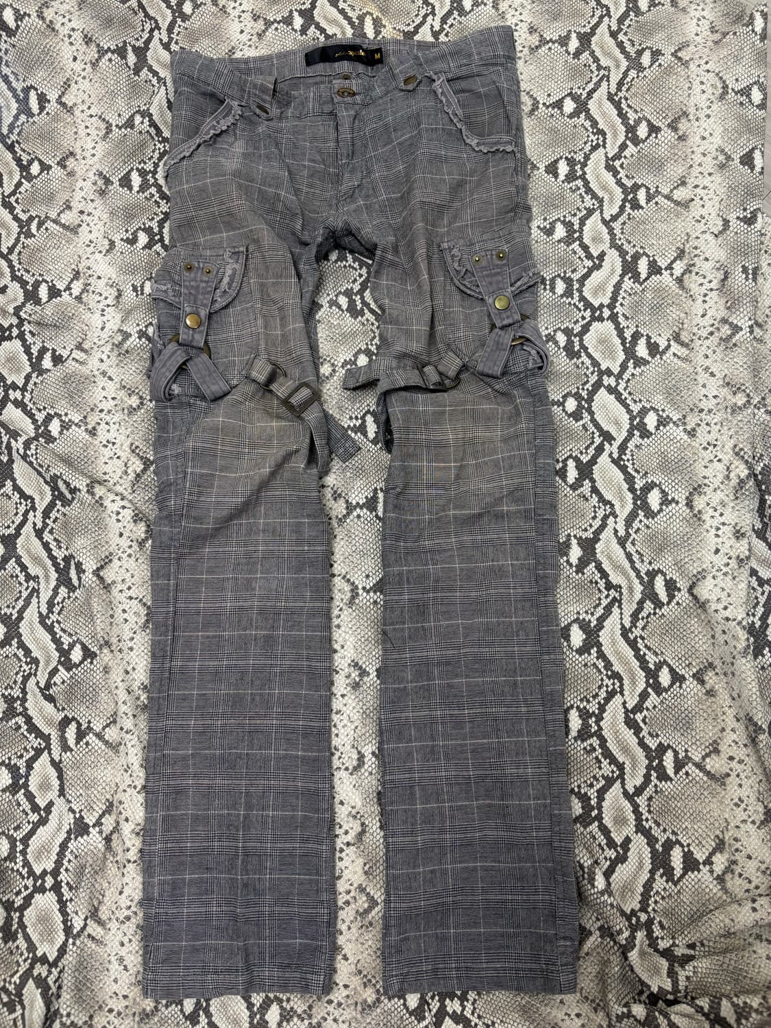 [apestein]00’s Check Bondage Detail Pant 상품이미지5