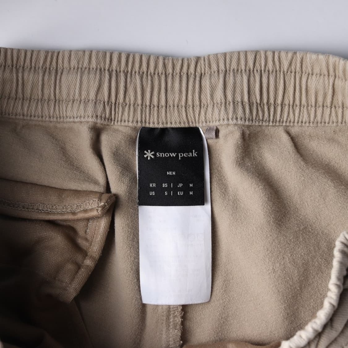 스노우피크 로고 자수 카고 팬츠 85 상품이미지6