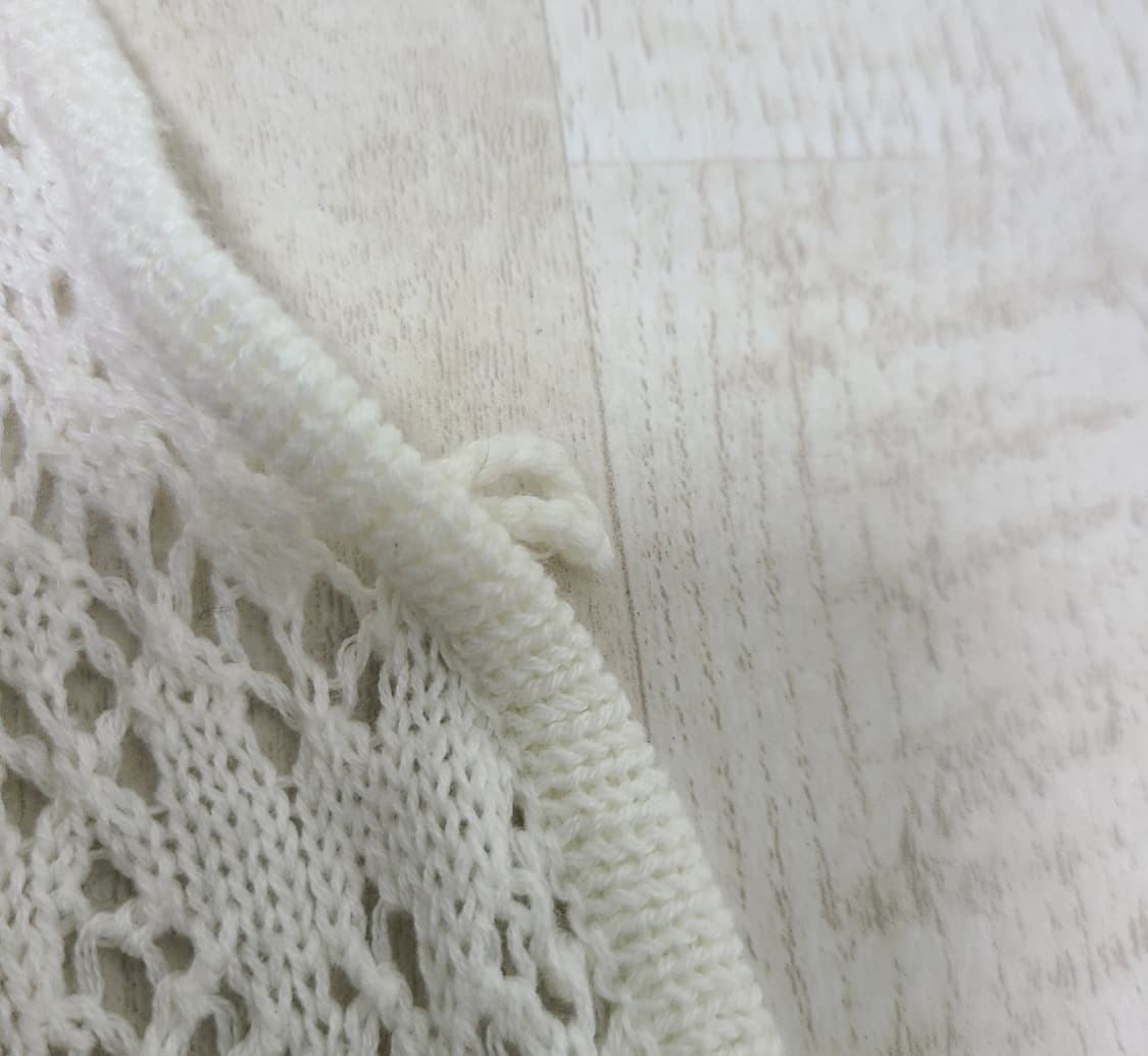 크로쉐 레이어드 니트 베스트 상품이미지6