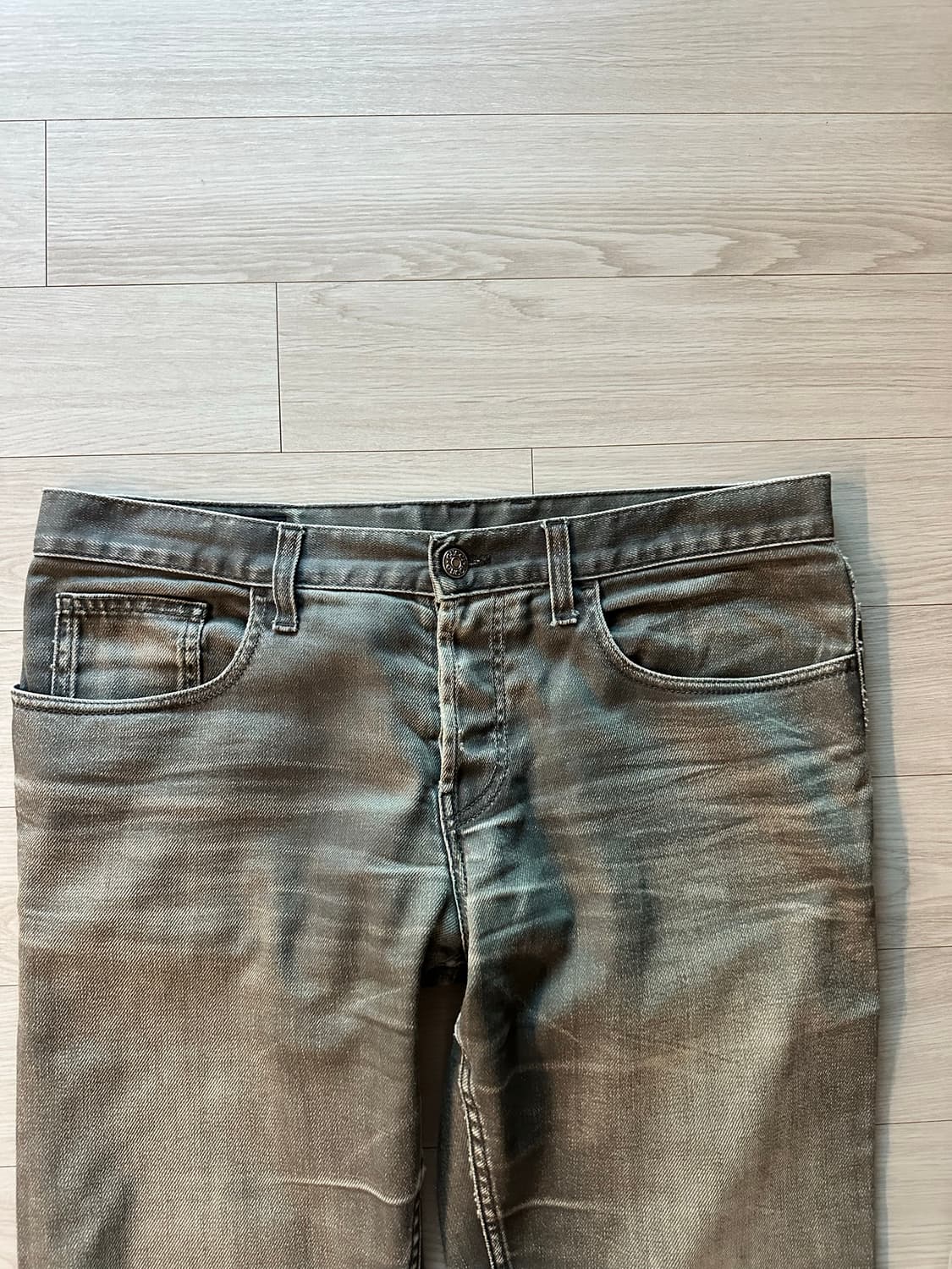 Gucci vintage distressed denim 상품이미지3