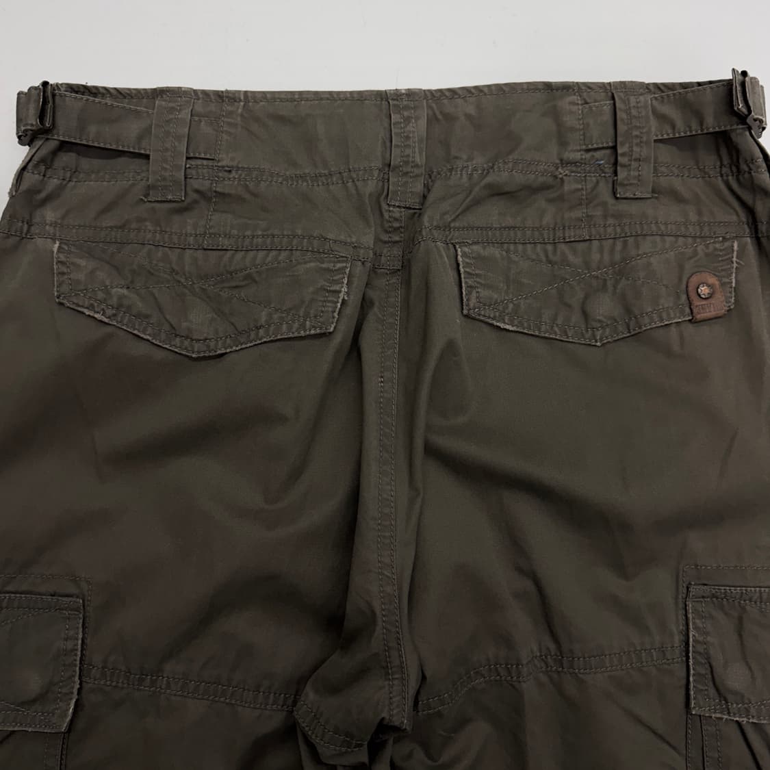 탄창 Y2K 빈티지 브라운 와이드 카고팬츠 상품이미지7