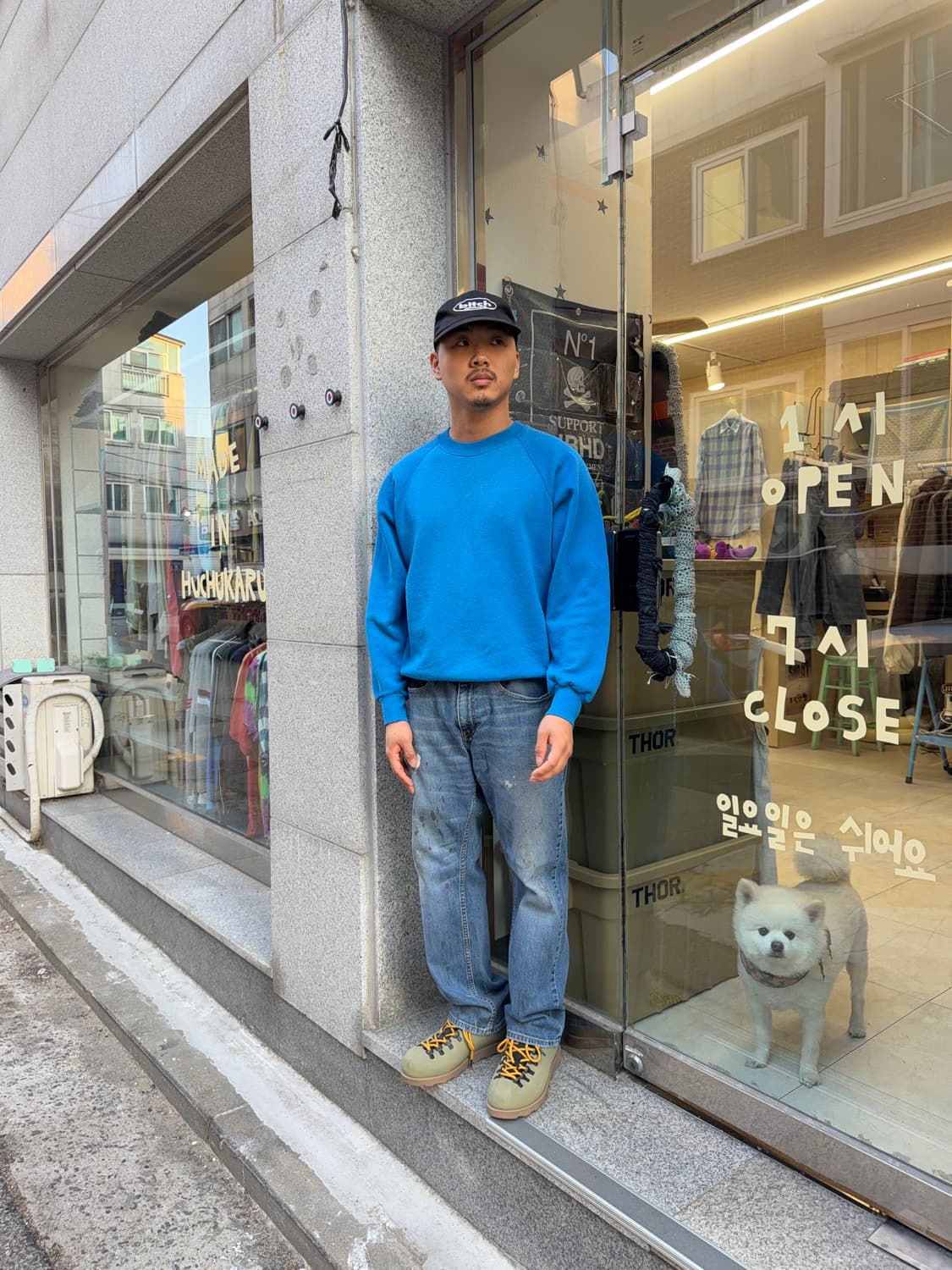 90s Lee blank sweatshirts 상품이미지6