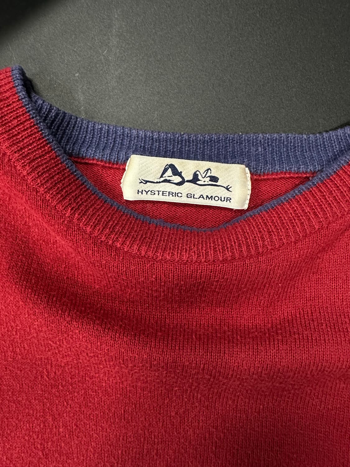 히스테릭글래머 스트라이프 니트 슬리브 상품이미지5