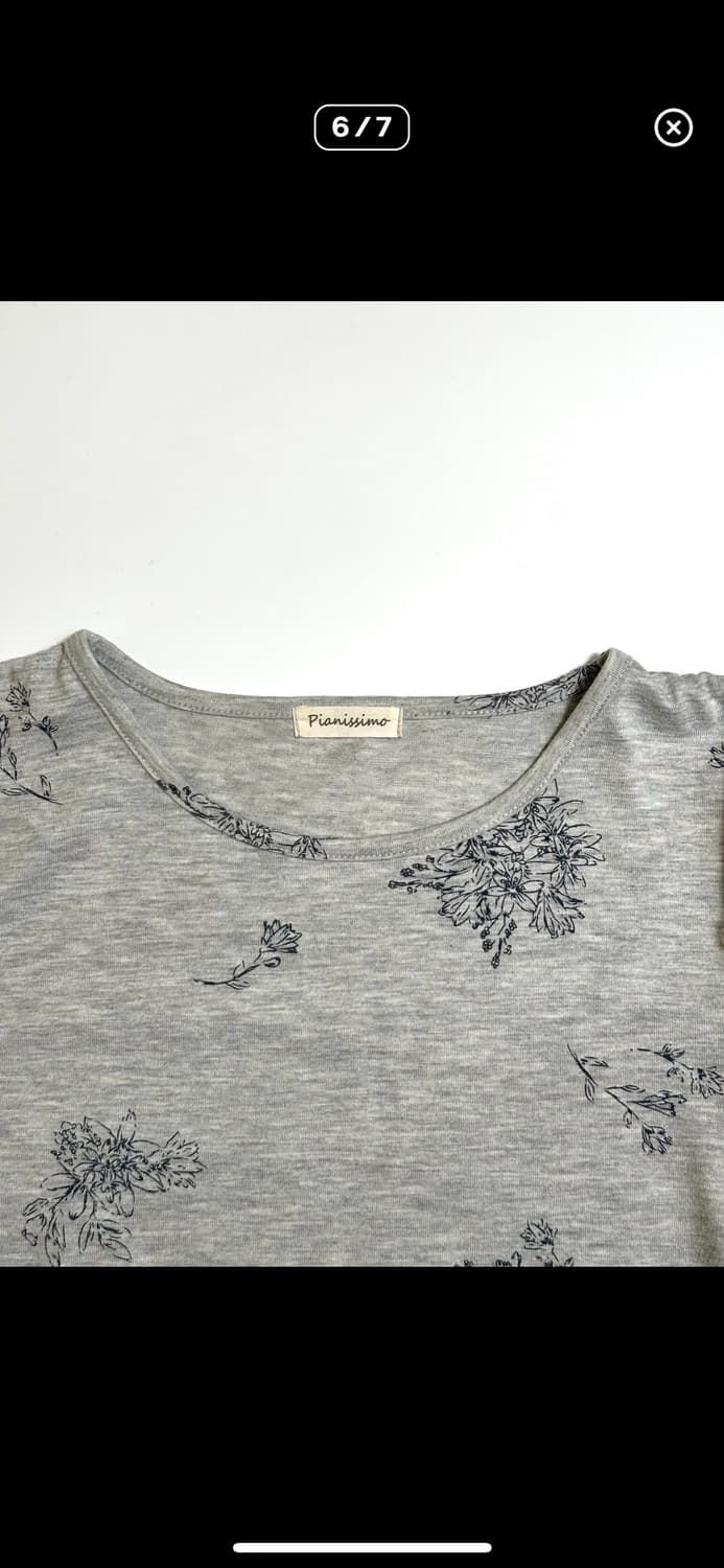 모호 빈티지 플로럴 슬리브 상품이미지6