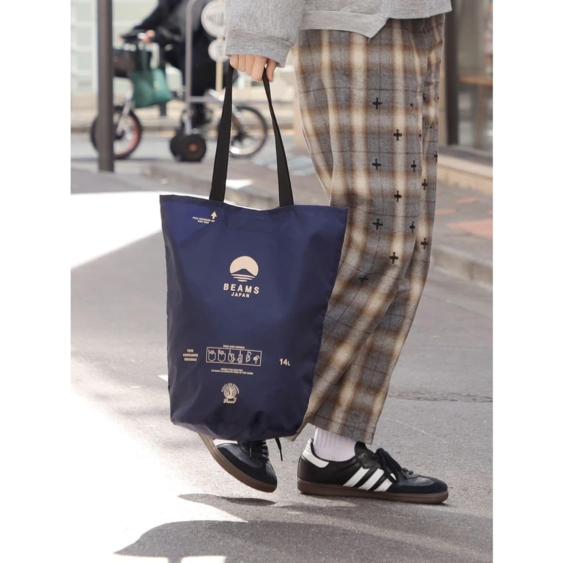 (OS) 빔즈 나일론 에코백 토트백 상품이미지1