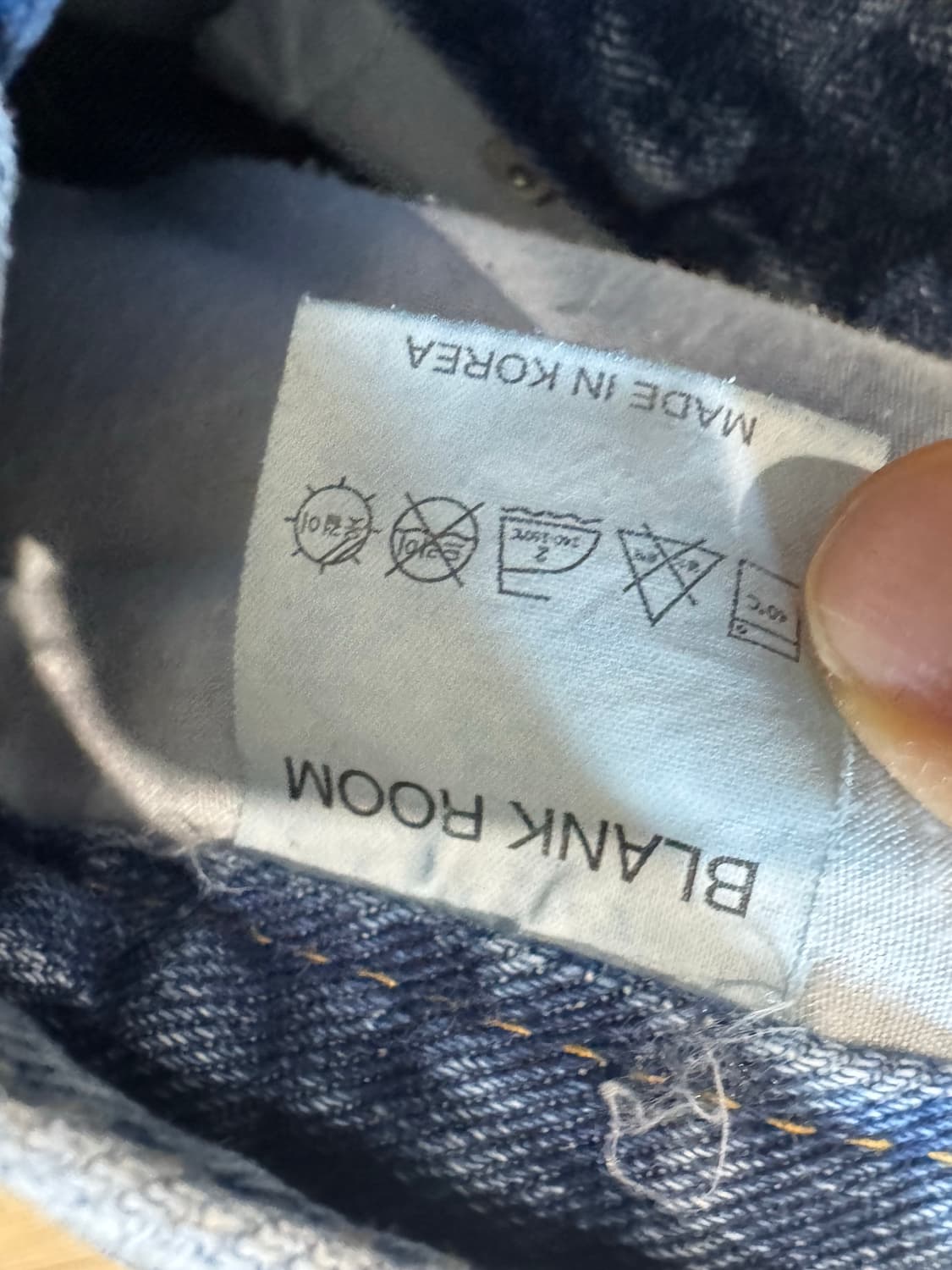 새상품 blank room 블랭크룸 청바지 상품이미지4