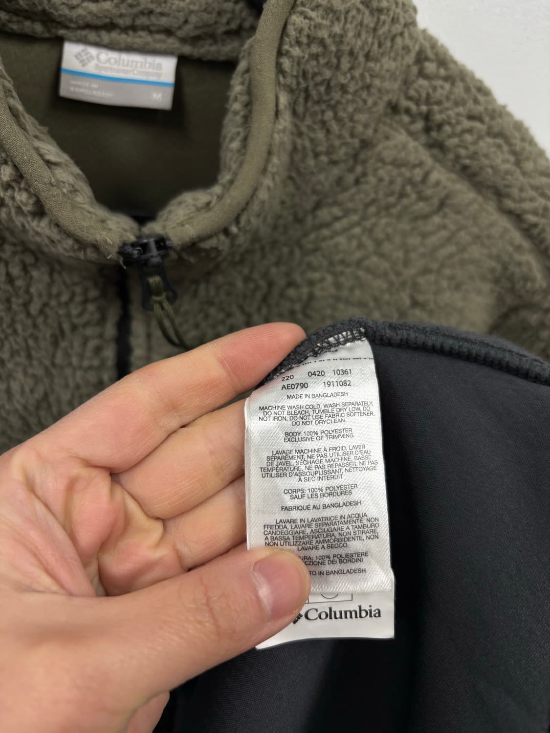 콜롬비아 후리스 상품이미지5