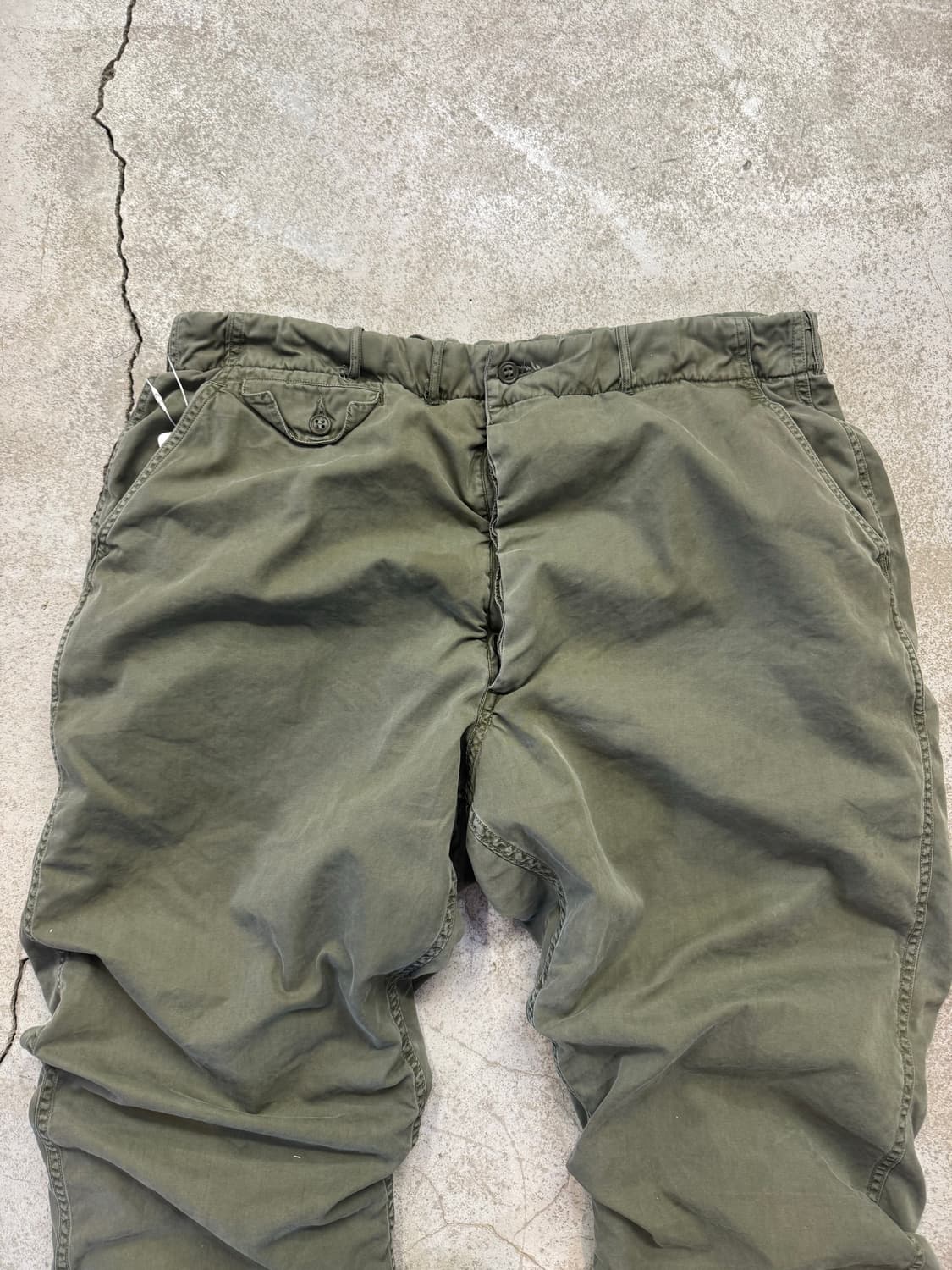 50s~60s WL-1 미 해군 항공대 플라이트 방한 덱팬츠 상품이미지2