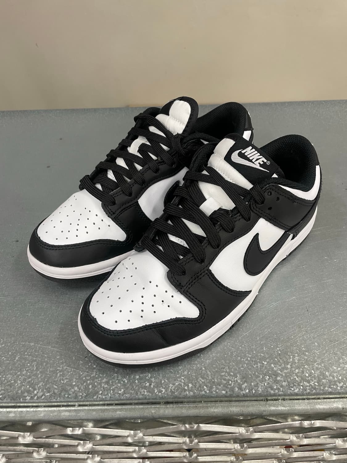 나이키 덩크 로우 레트로 블랙 230 상품이미지2