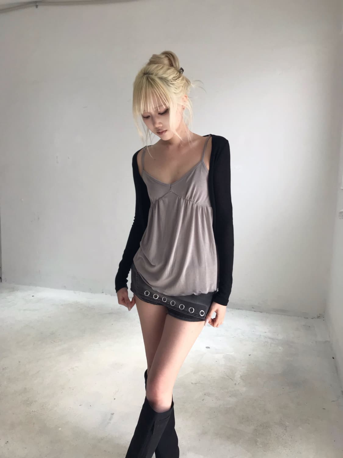 쿄이 kyoiii 슬리브+아일렛쇼츠 상품이미지3