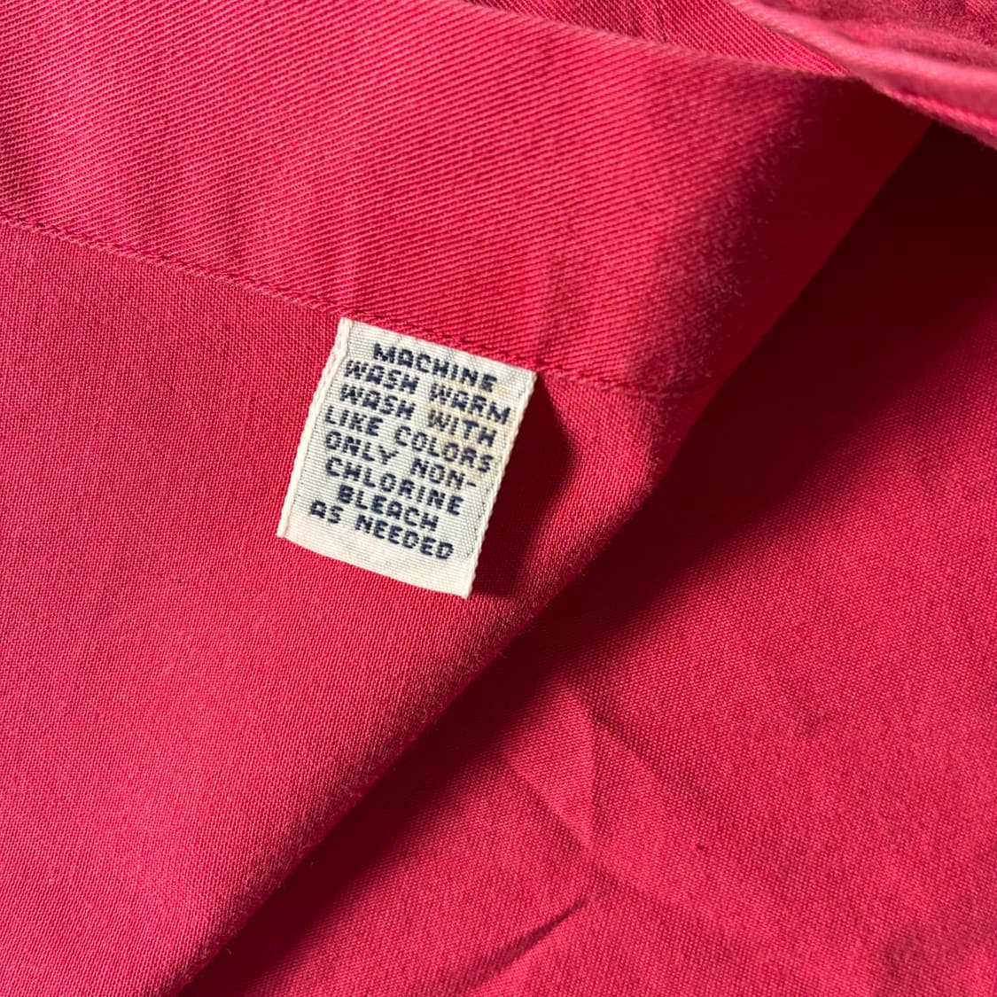 Polo  폴로 랄프로렌 자수 코튼 코랄레드 셔츠  상품이미지4