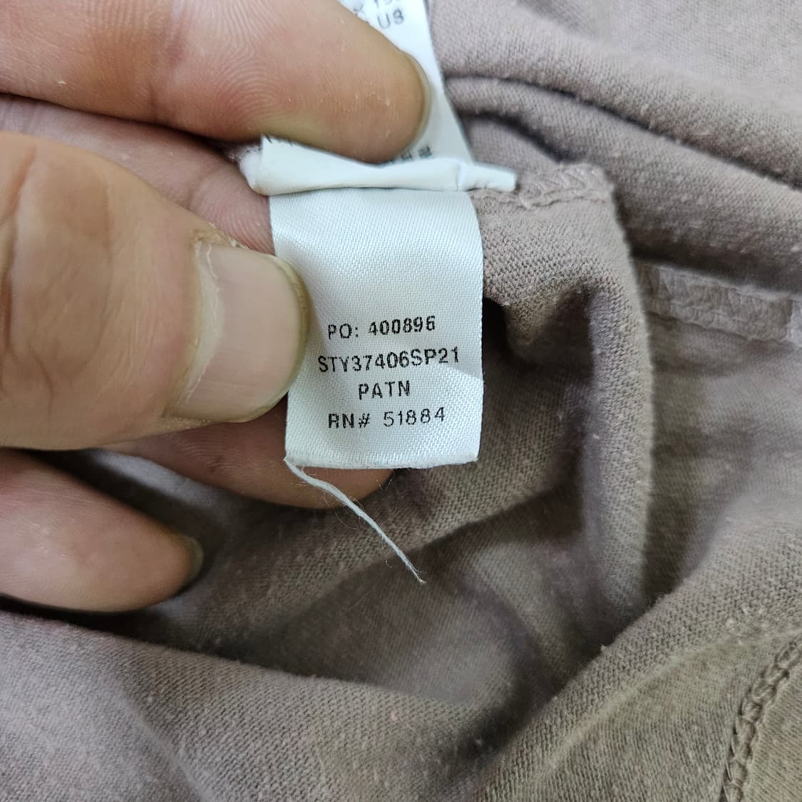 S 파타고니아 리스폰서빌리티 포켓 티셔츠 0313Y 상품이미지5