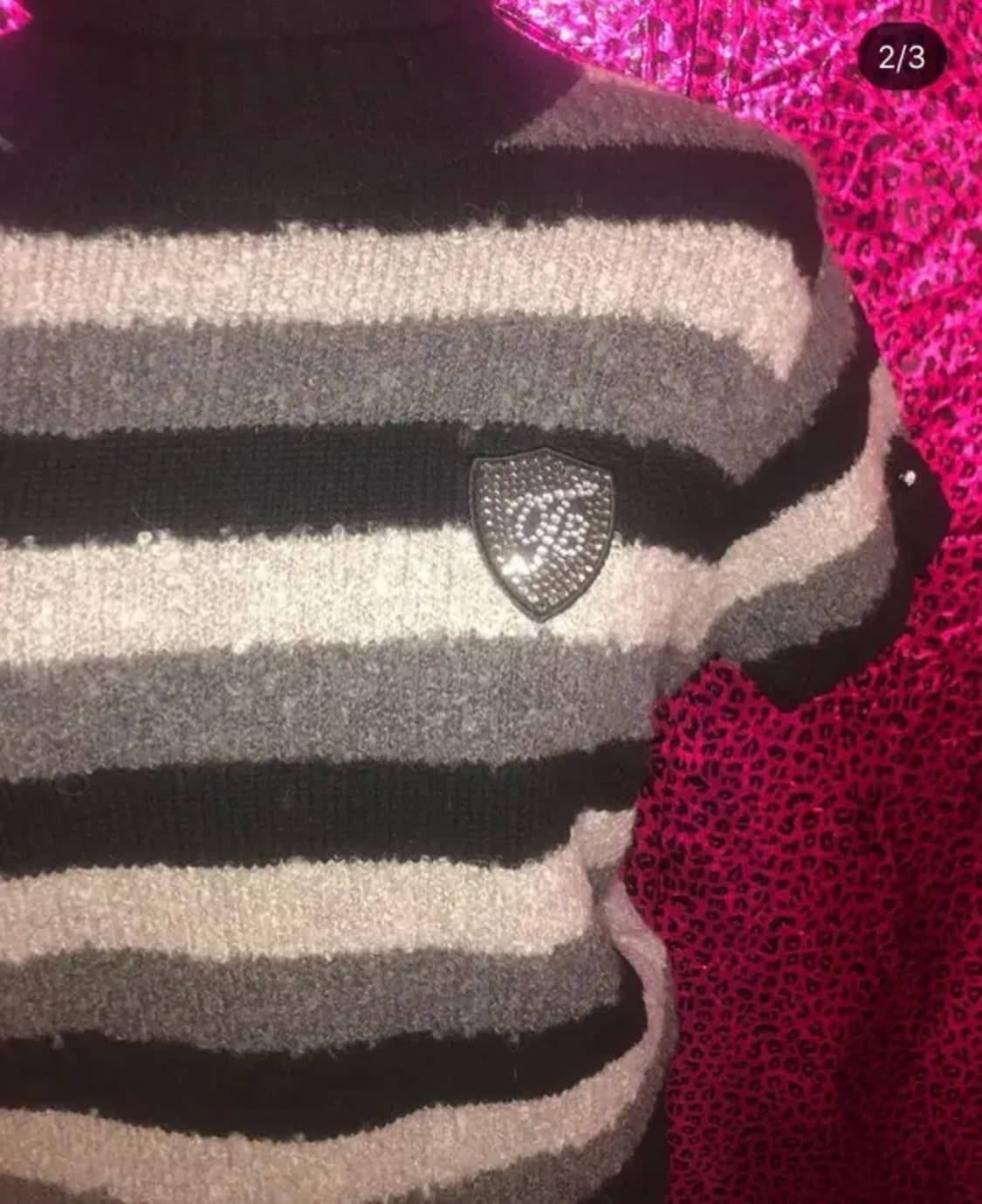 빈티지 니트 반팔  상품이미지2