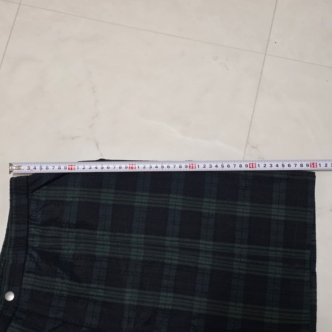 32) 디미트리블랙 시어서커 블랙와치 패턴 반바지 상품이미지6