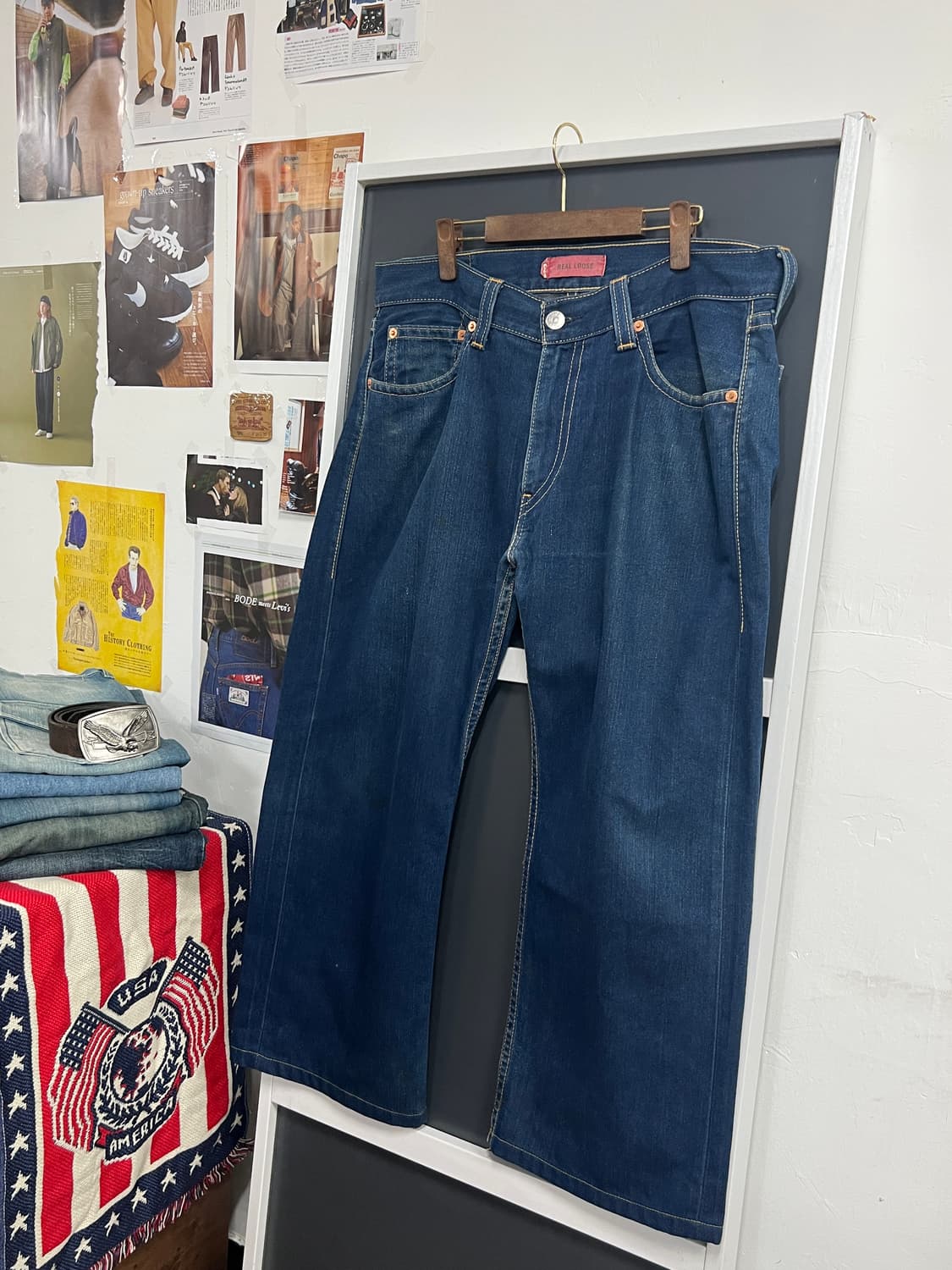 00s Levis 리바이스 Type1 루즈핏 데님 팬츠 상품이미지10
