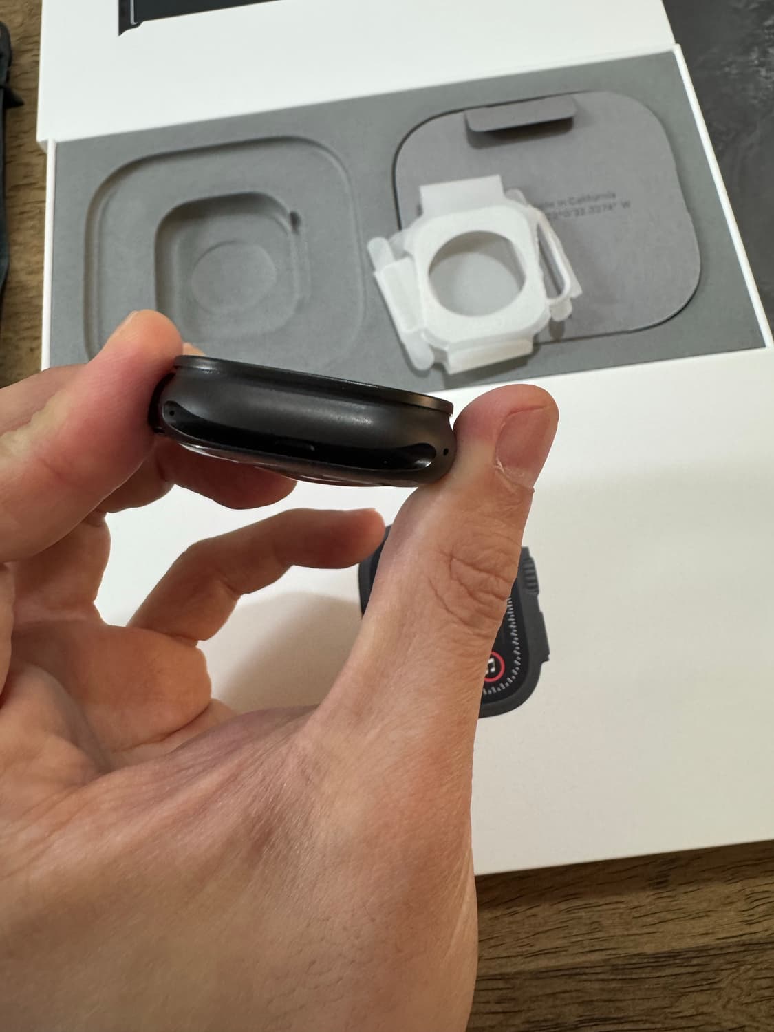 애플워치 울트라2 49mm 티타늄 블랙 케이스 풀박스 상품이미지4