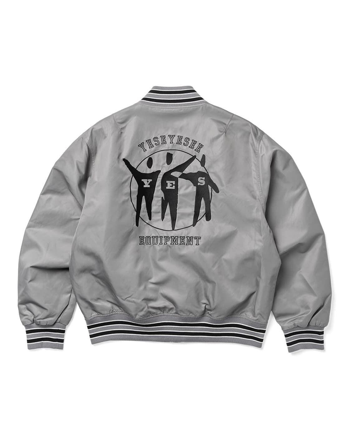 예스아이씨 Y.E.S Stadium Jacket Grey 자켓 L 상품이미지1