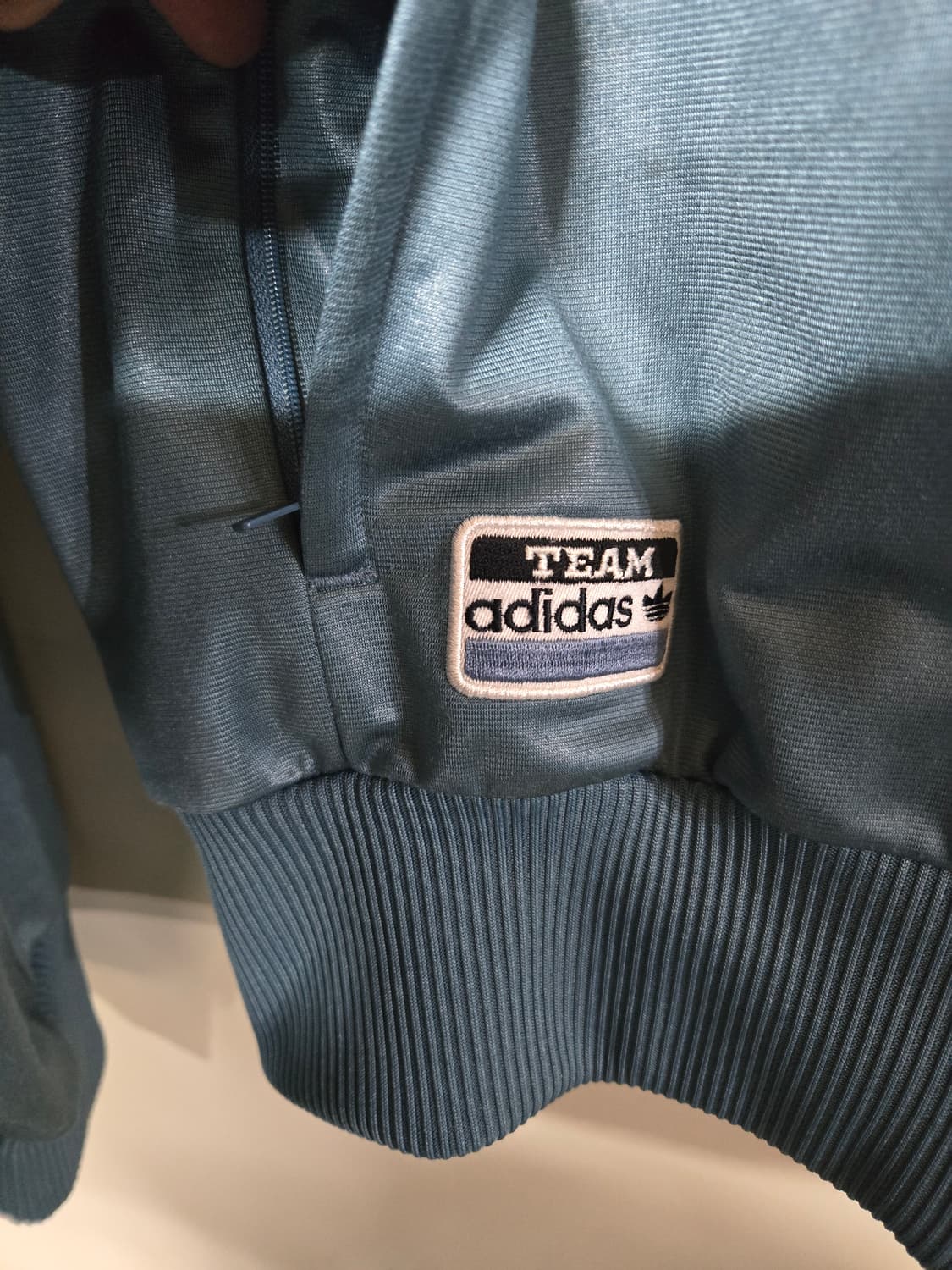 아디다스 올드스쿨 팀 트랙탑 져지 프라임블루 95M 상품이미지6