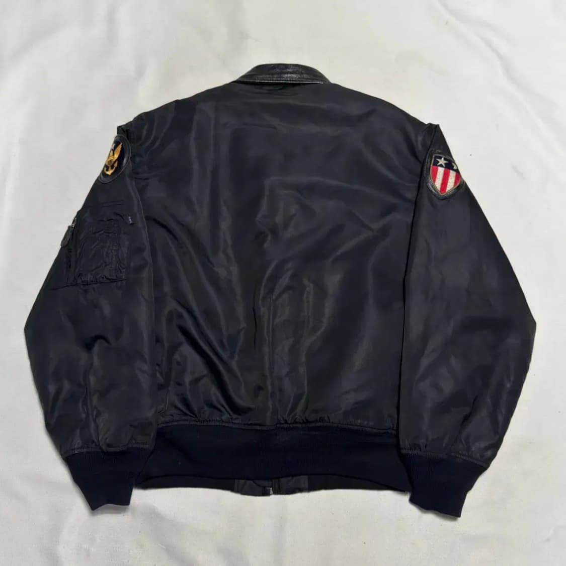 메데코 CWU-45P 소가죽 레더 항공 자켓 상품이미지3