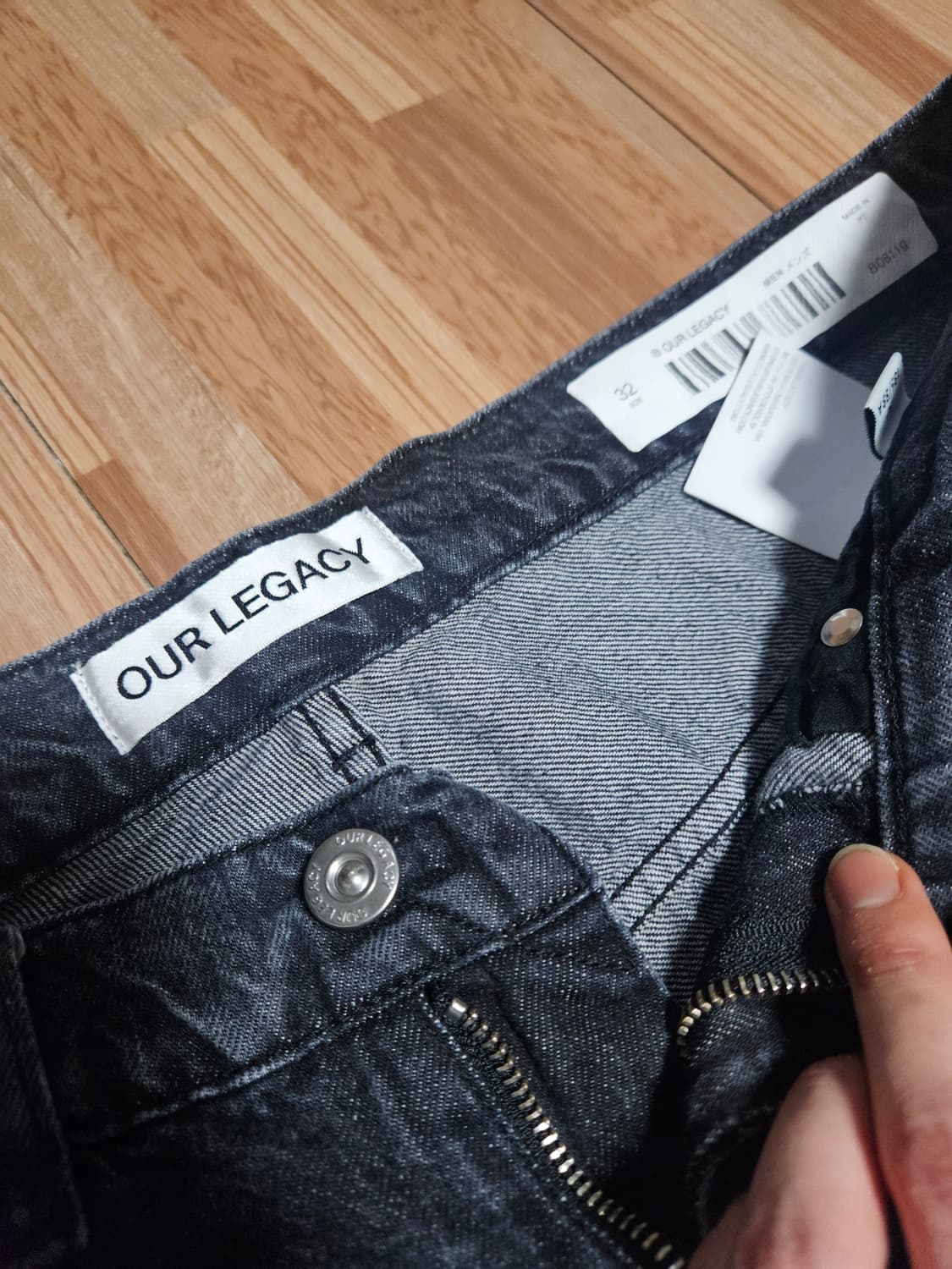 아워레가시 써드컷 데님 슈퍼그레이 32 상품이미지2